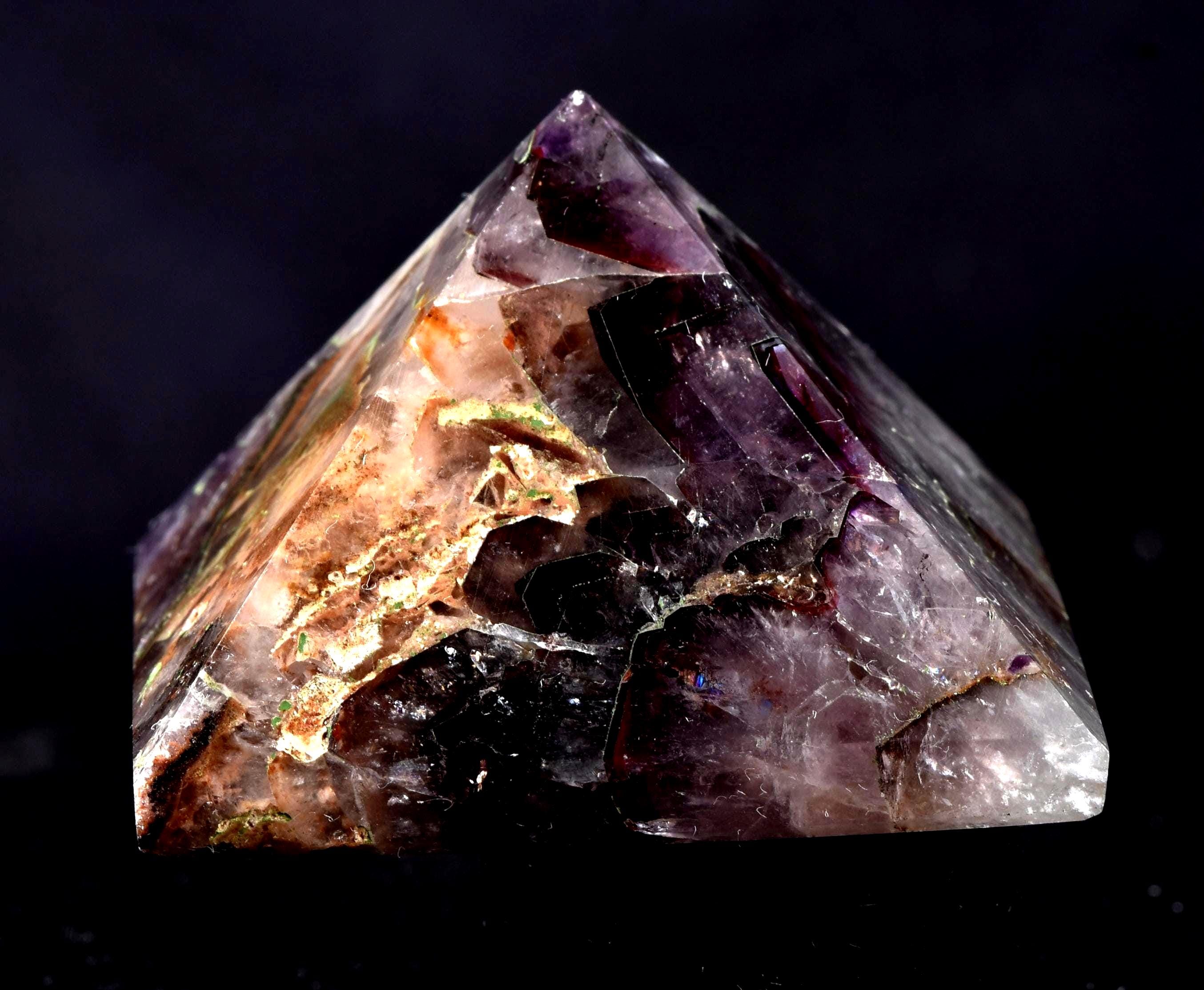 Super seven melody stone  chevron   pyramid  psychic abilities spiritual elevation #7867