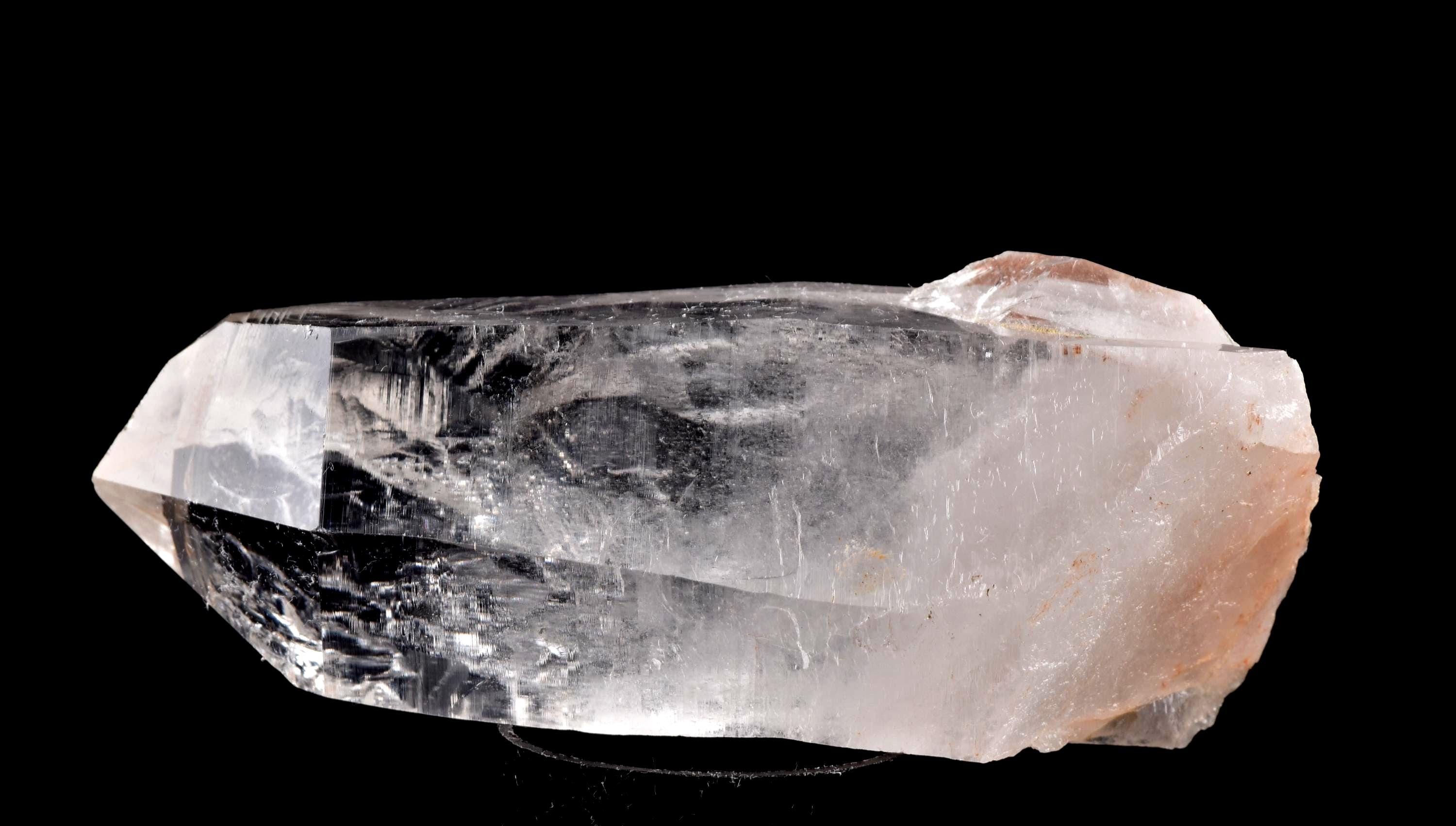 Himalayan  silver quartz High Frequency Very Powerful Ascension warrior ,rainbow starbrary silver lemurian quartz  #7866