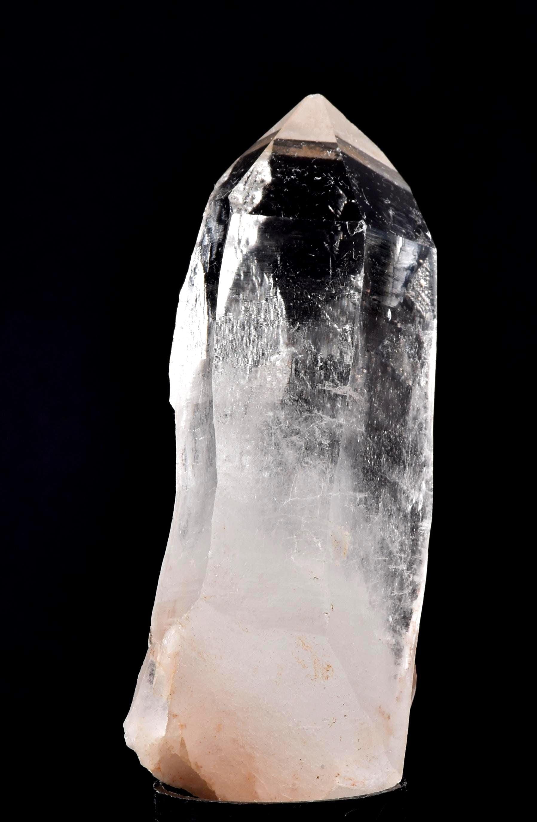 Himalayan  silver quartz High Frequency Very Powerful Ascension warrior ,rainbow starbrary silver lemurian quartz  #7866