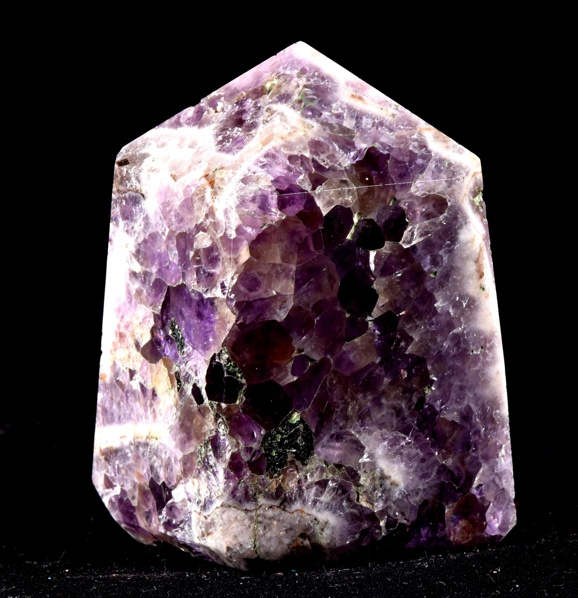 Super seven melody stone  aurolite -23 chevron free form  obelisk 7193