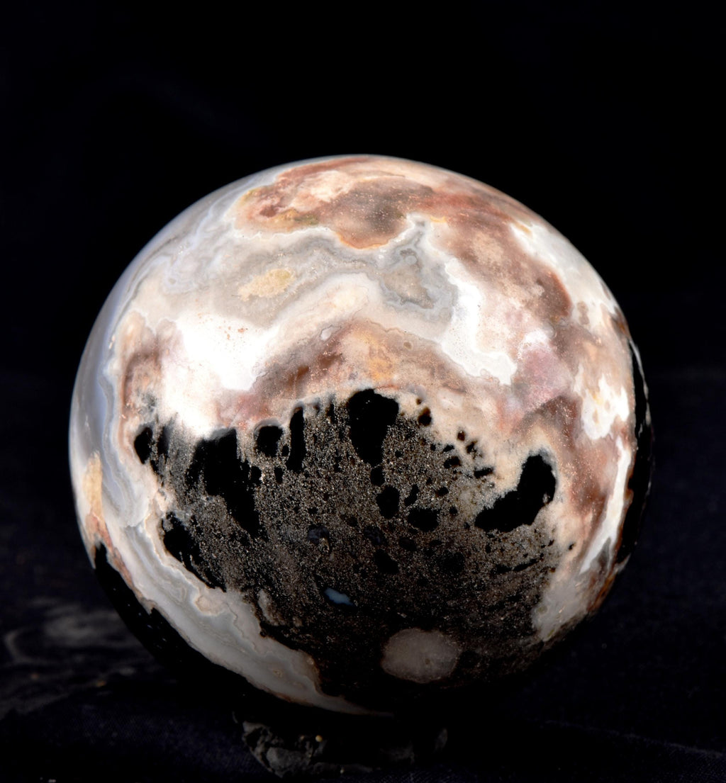 Rare Mystic Sulemani ''evil eye'' sphere  bhaisajyaguru soloman stone shaman protection 7955