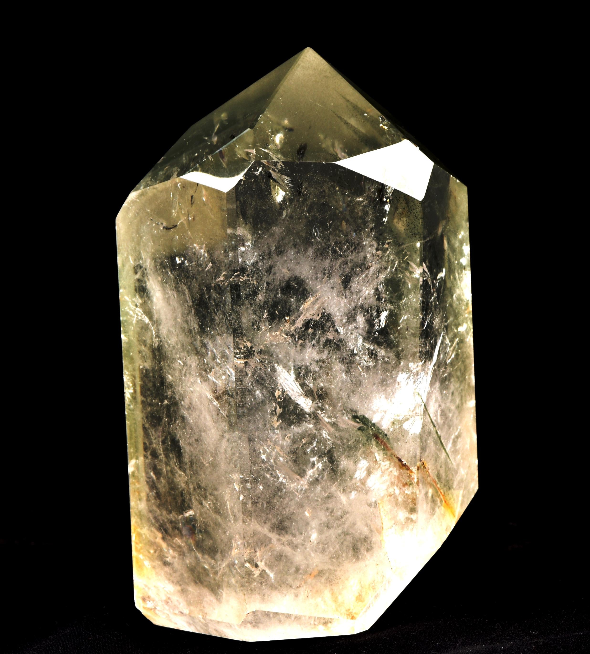Himalayan green chlorite phantom purifying, detoxifying cleanse the aura, chakras and energy meridians, ancient wisdom   #7931