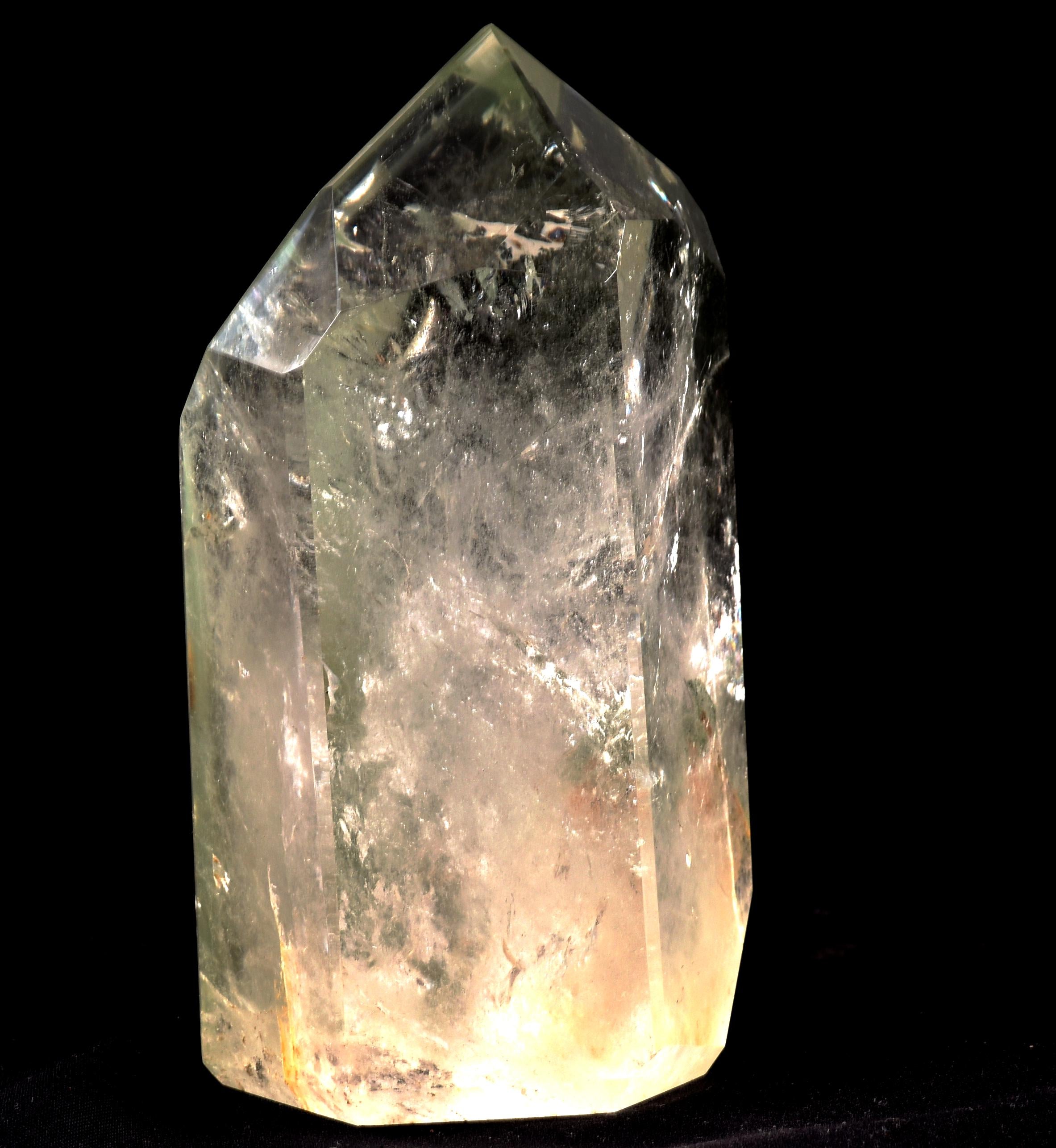 Himalayan green chlorite phantom purifying, detoxifying cleanse the aura, chakras and energy meridians, ancient wisdom   #7931