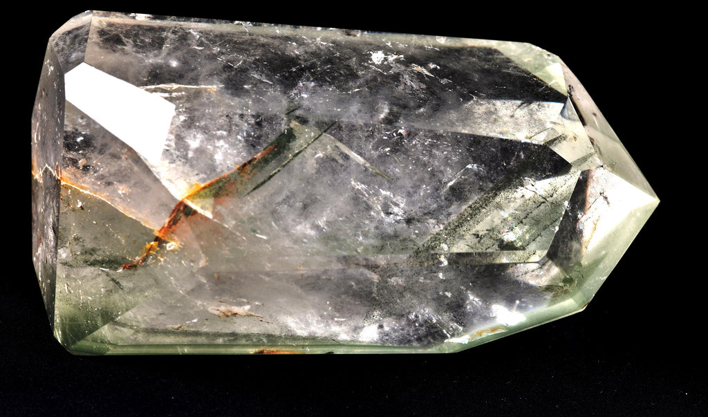 Himalayan green chlorite phantom purifying, detoxifying cleanse the aura, chakras and energy meridians, ancient wisdom   #7931