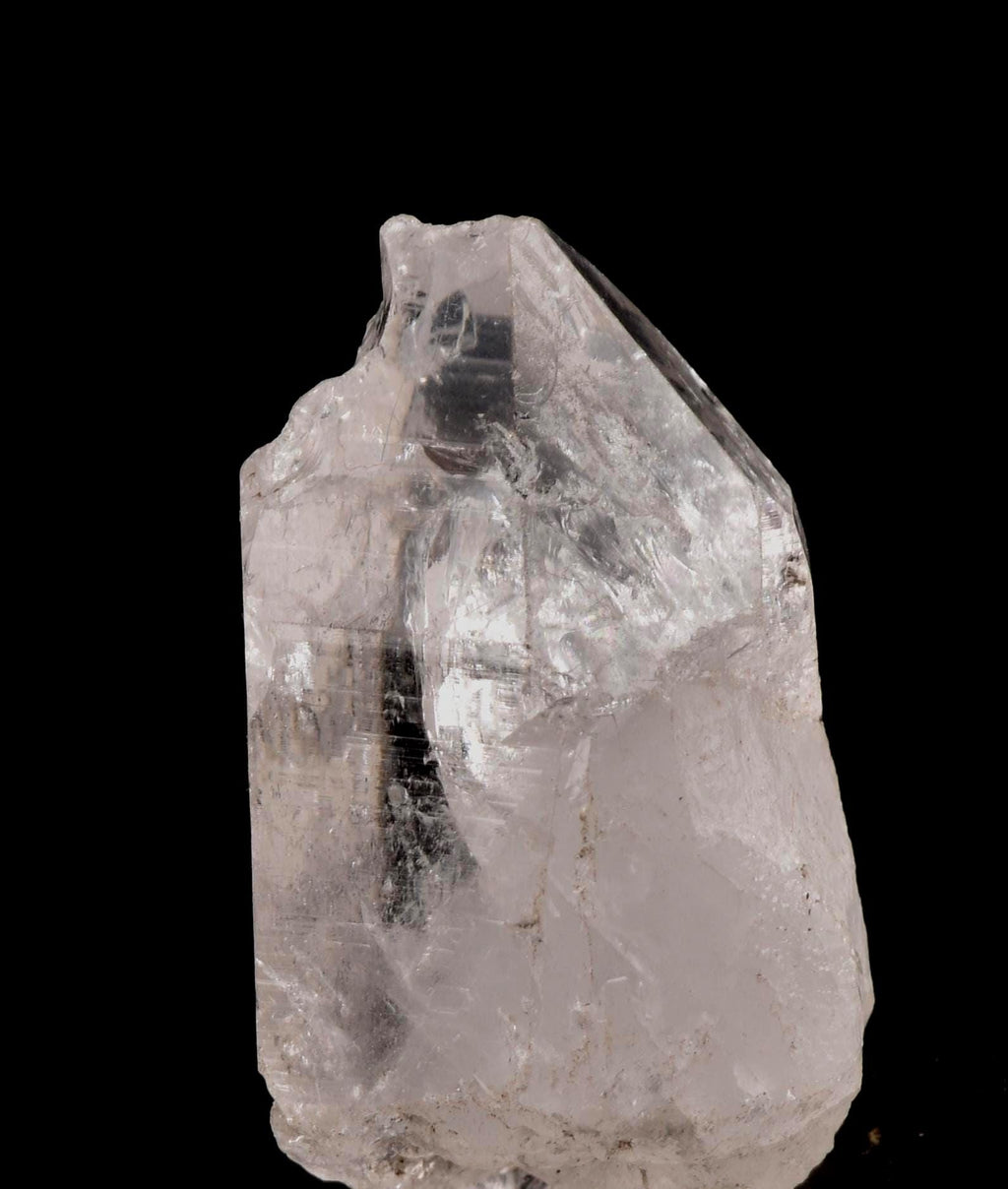 Himalayan  High Frequency Very Powerful  silver lemurian warrior quartz rainbow ancient wisdom #7607
