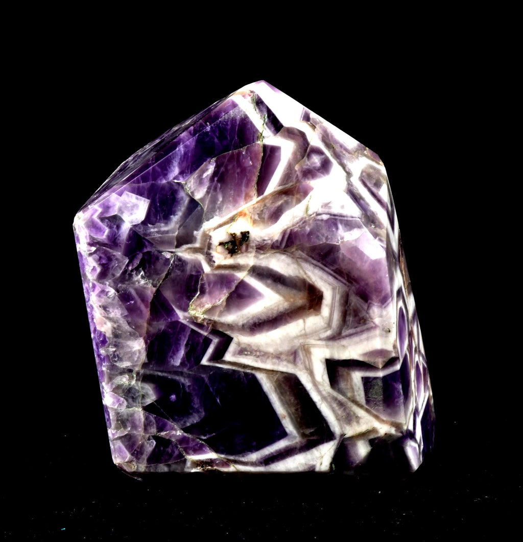 Super seven melody stone  aurolite -23 chevron free form  obelisk 7191