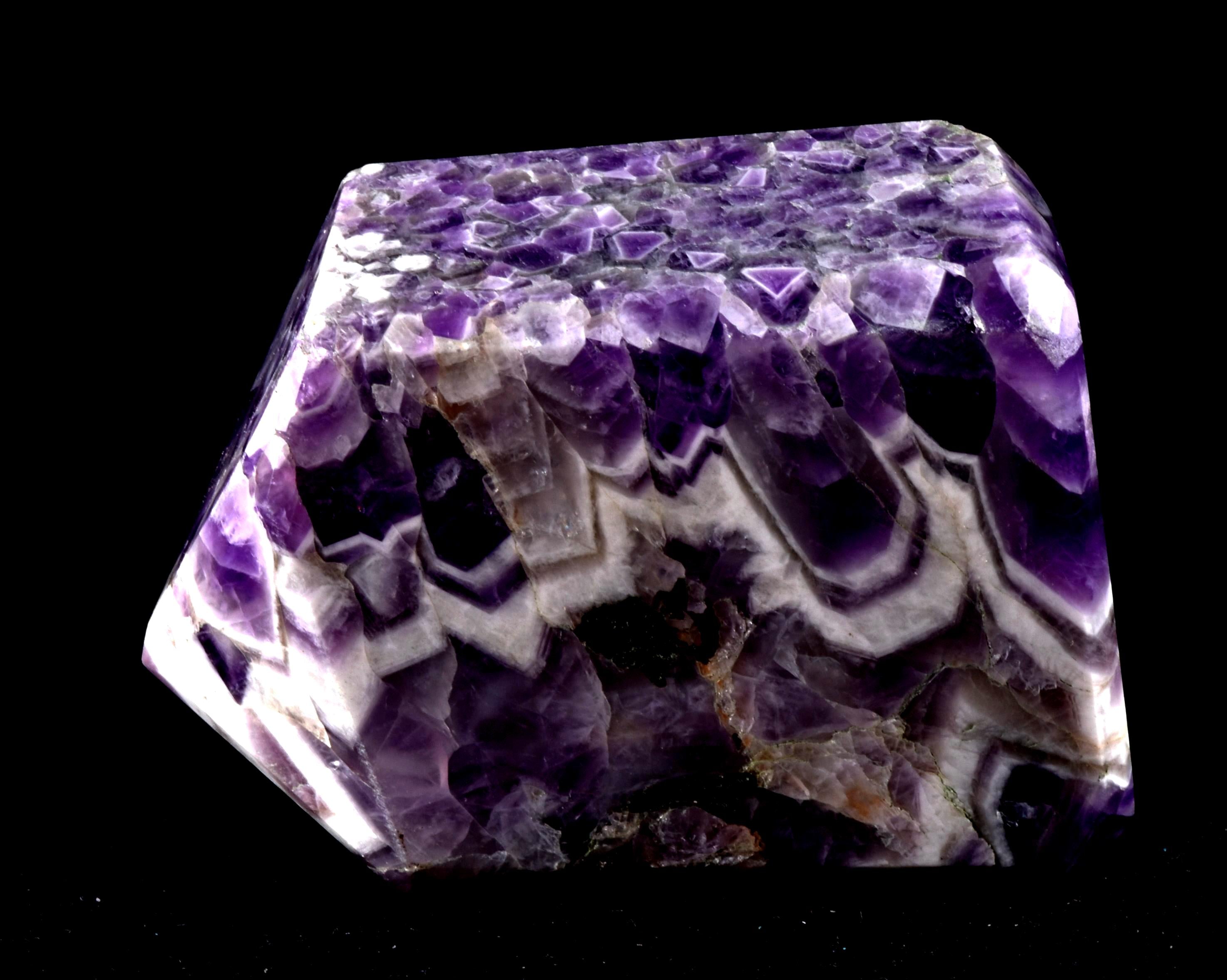 Super seven melody stone  aurolite -23 chevron free form  obelisk 7191