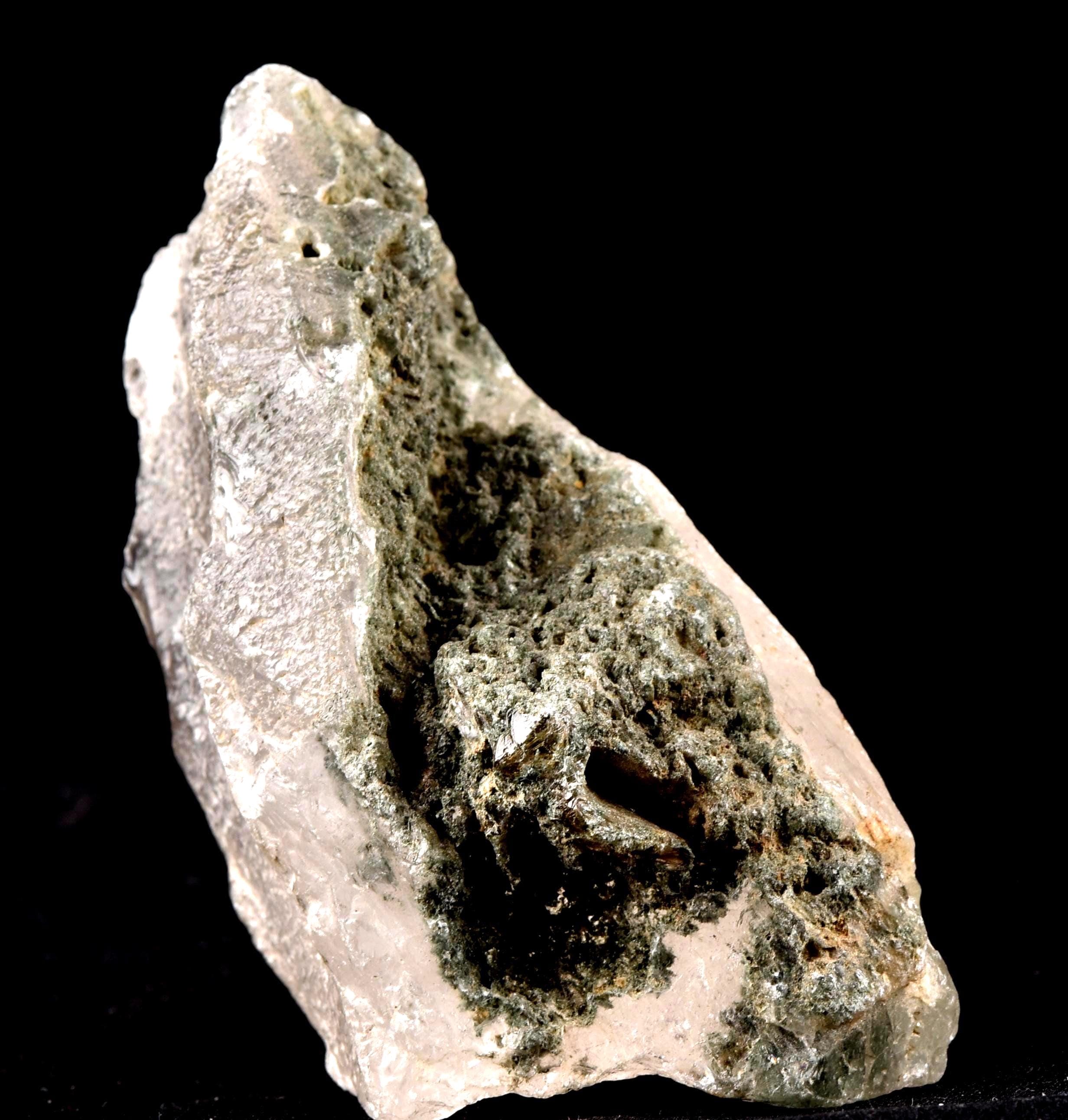 Himalayan green chlorite growth interference ice  Nirvana quartz  ancient wisdom#7572