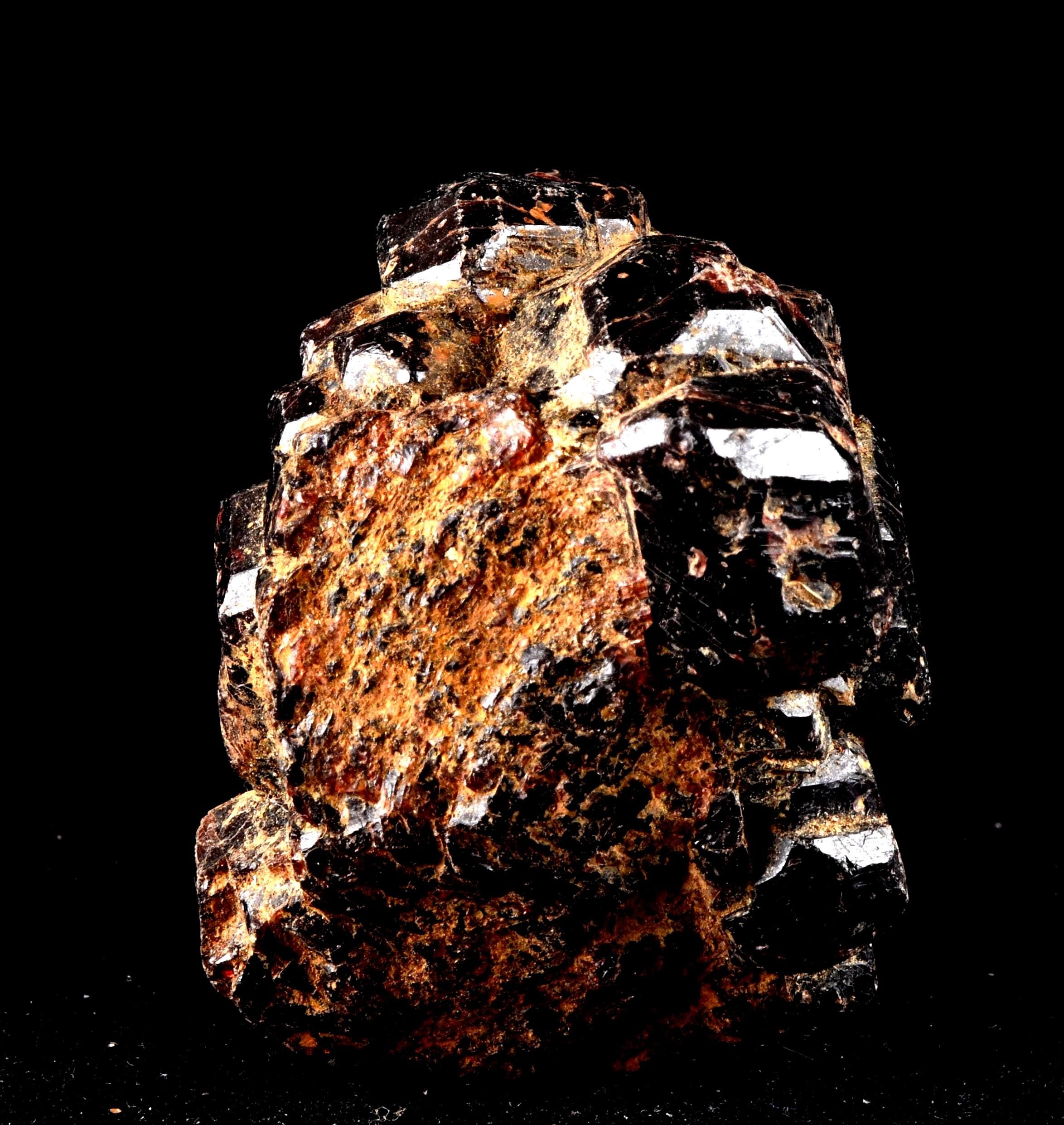 Garnet pointed Rough nugget natural  gem cluster vitality and stamina  7192