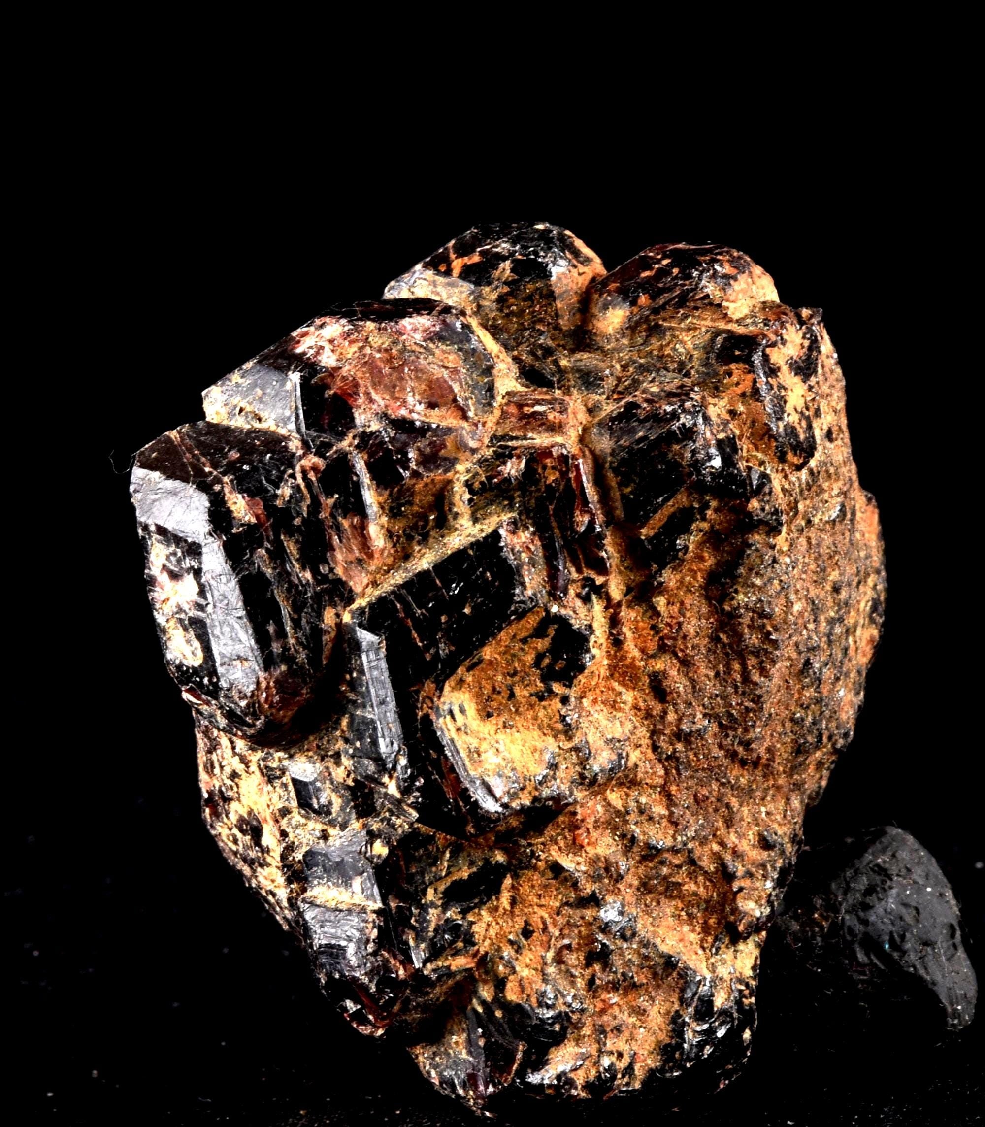 Garnet pointed Rough nugget natural  gem cluster vitality and stamina  7192