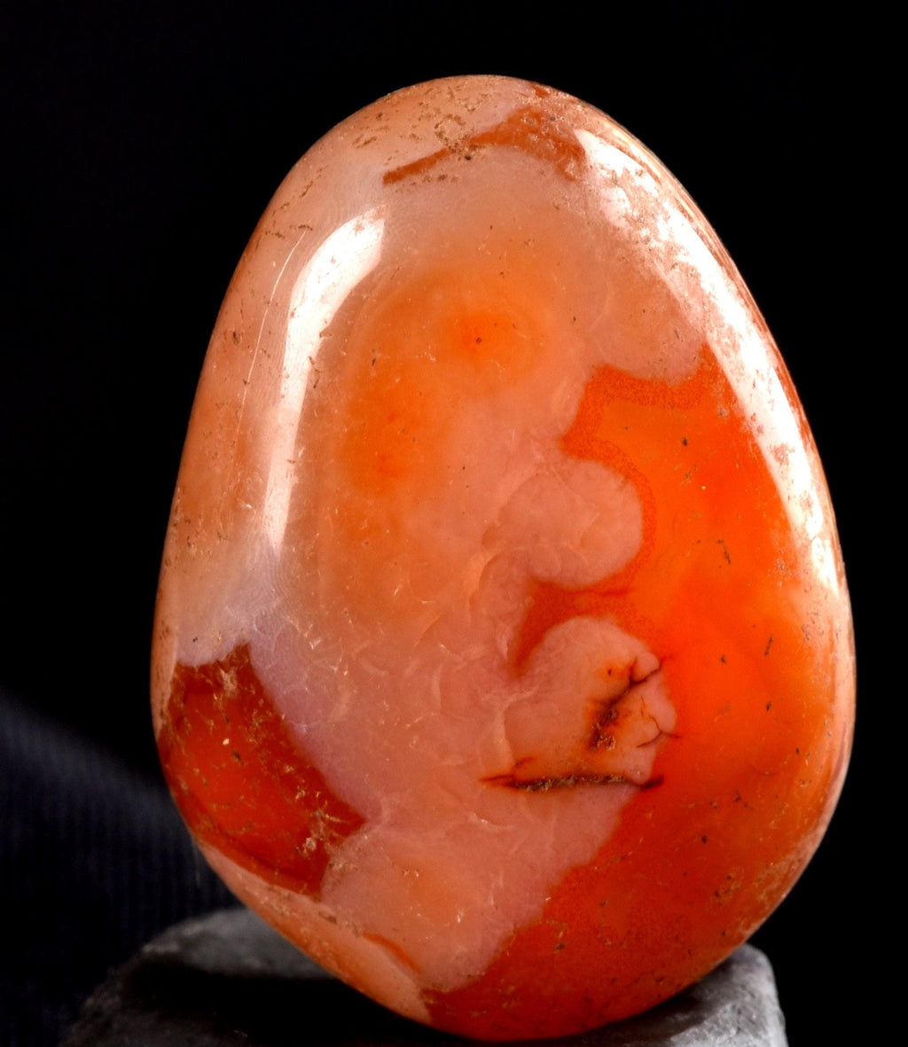 Rare Mystic Sulemani  pink Carnelian natural  stone  7910
