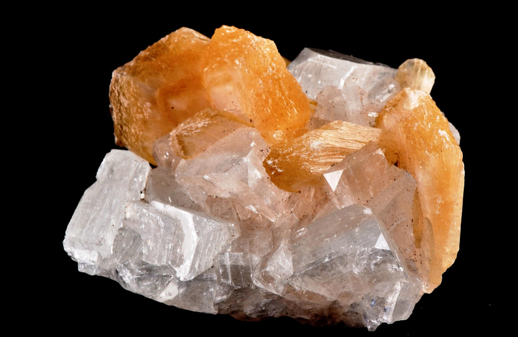 sparkling Apophyllite with stilbite   psychic direction and guidance #7916