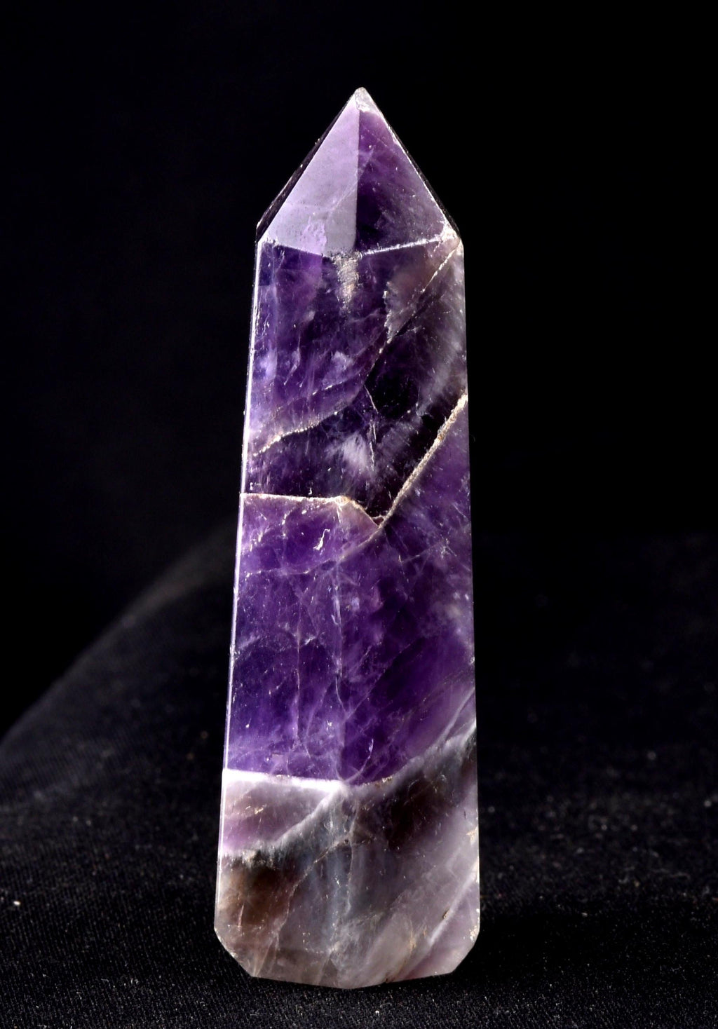 Super seven melody stone  aurolite -23 chevron phantom obelisk 7918