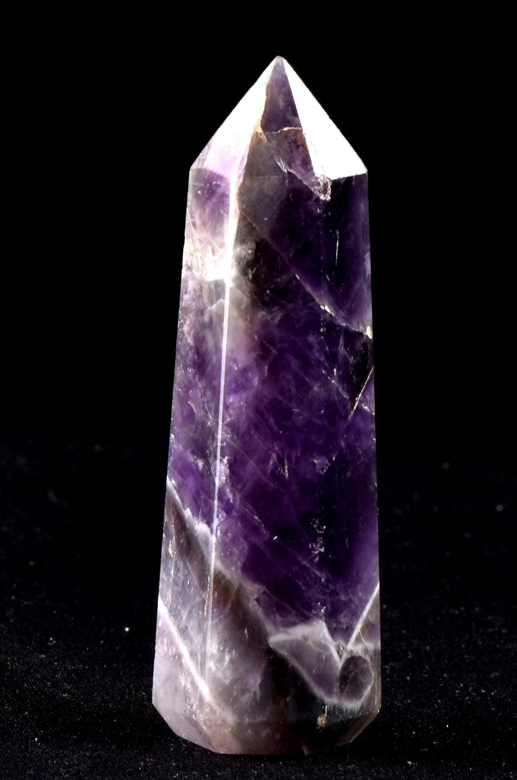 Super seven melody stone  aurolite -23 chevron phantom obelisk 7918