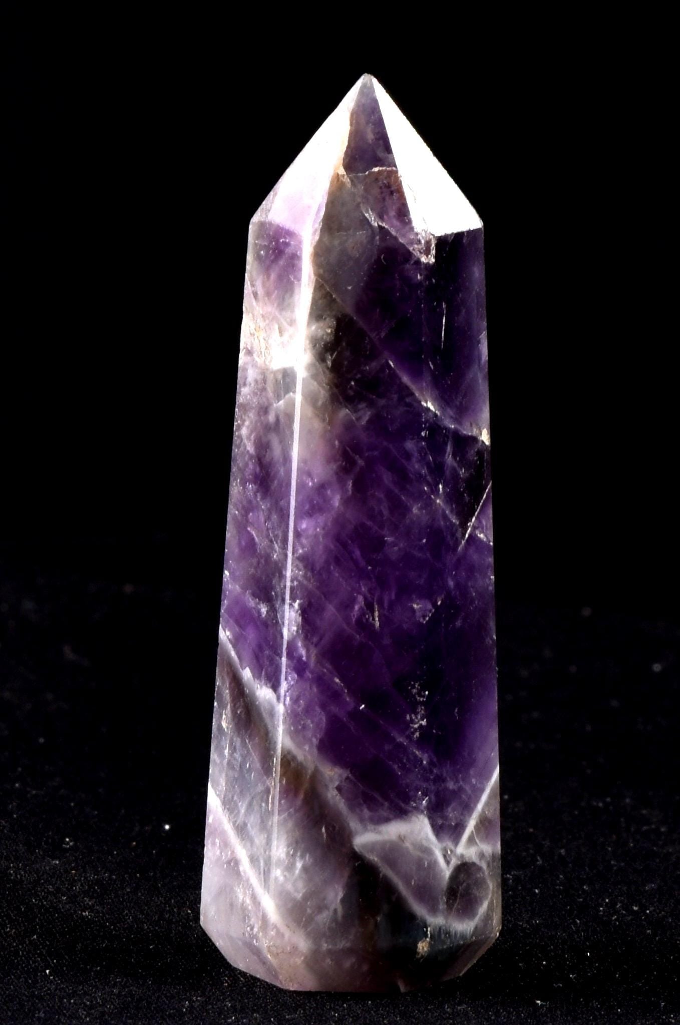 Super seven melody stone  aurolite -23 chevron phantom obelisk 7918