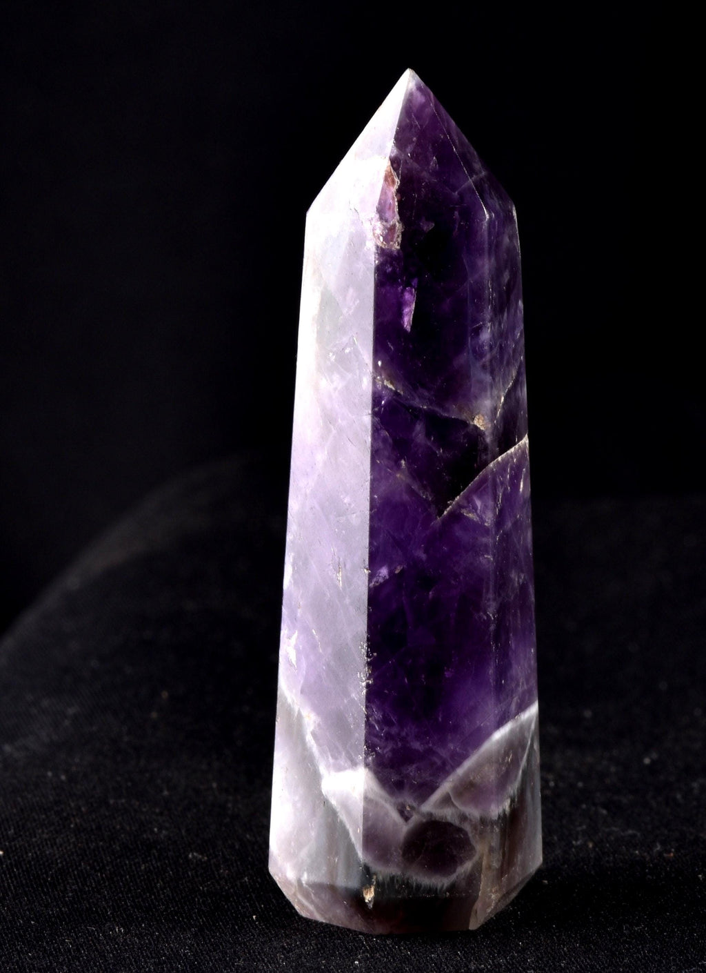 Super seven melody stone  aurolite -23 chevron phantom obelisk 7918