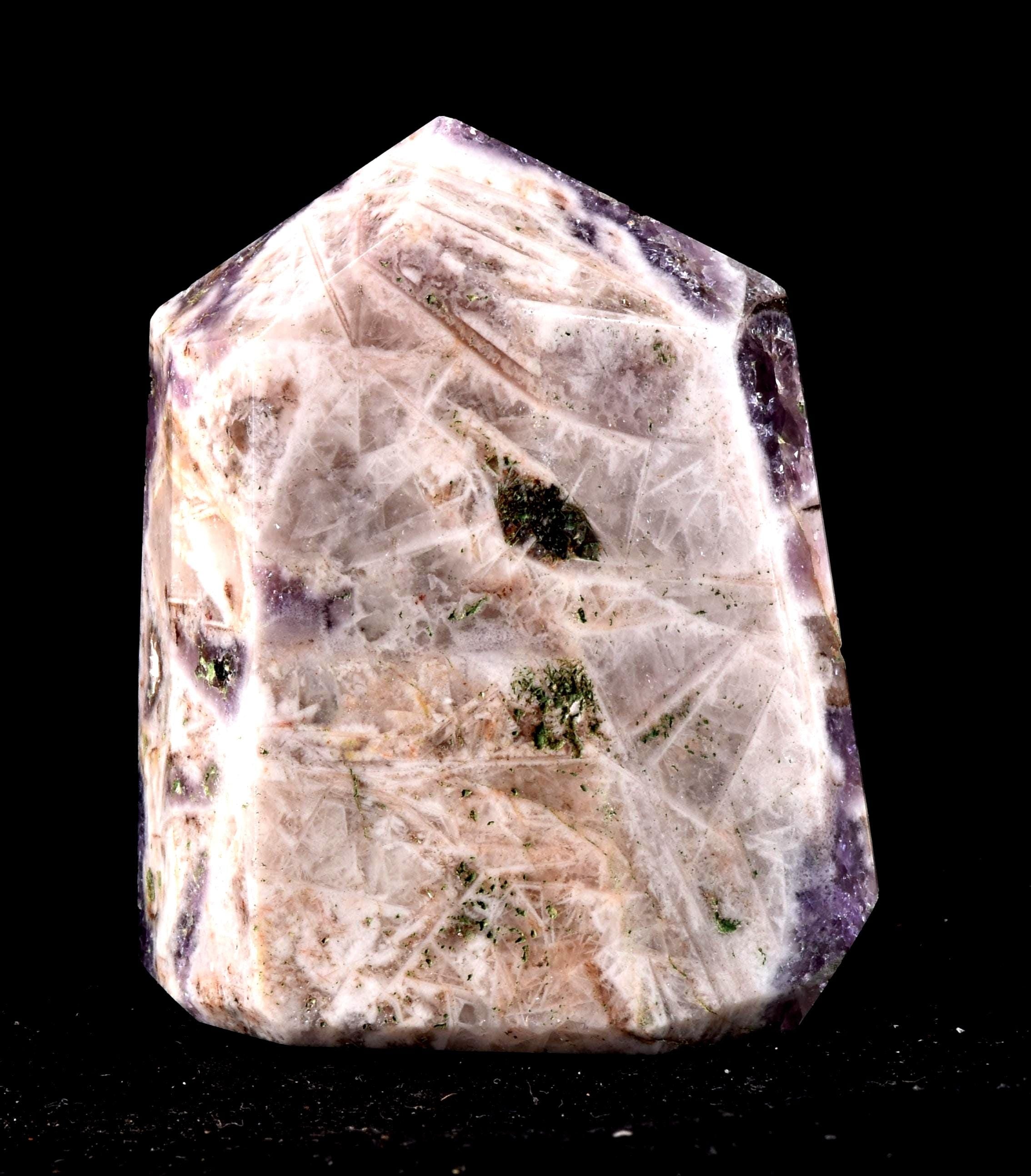 Super seven melody stone  aurolite -23 chevron free form  obelisk 7193