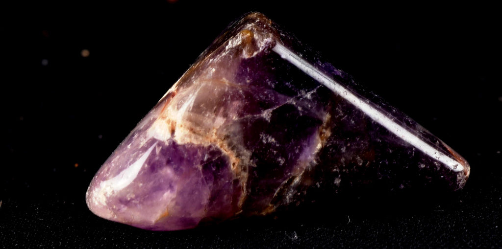 Super seven Melody stone 7 chevron pocket tumble crystal healing reiki chakra psychic abilities spiritual elevation #7195