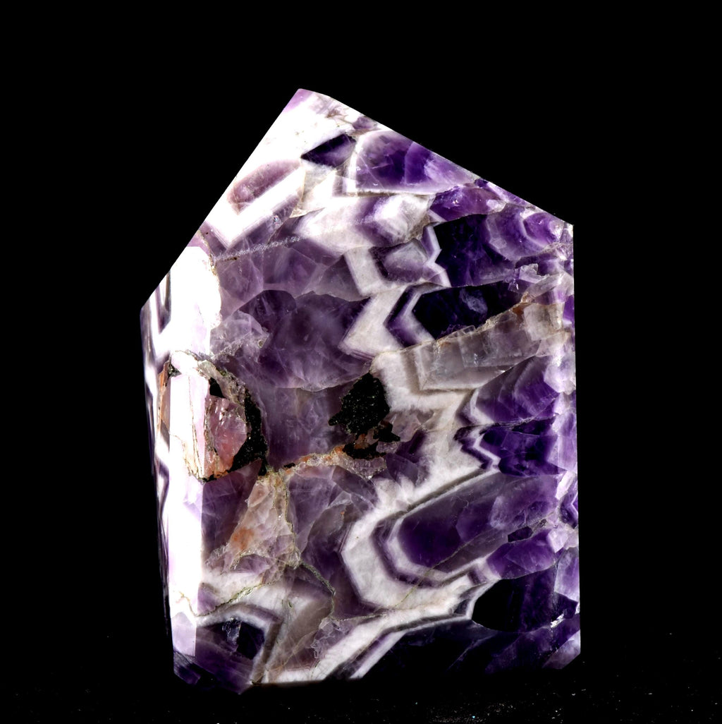 Super seven melody stone  aurolite -23 chevron free form  obelisk 7191