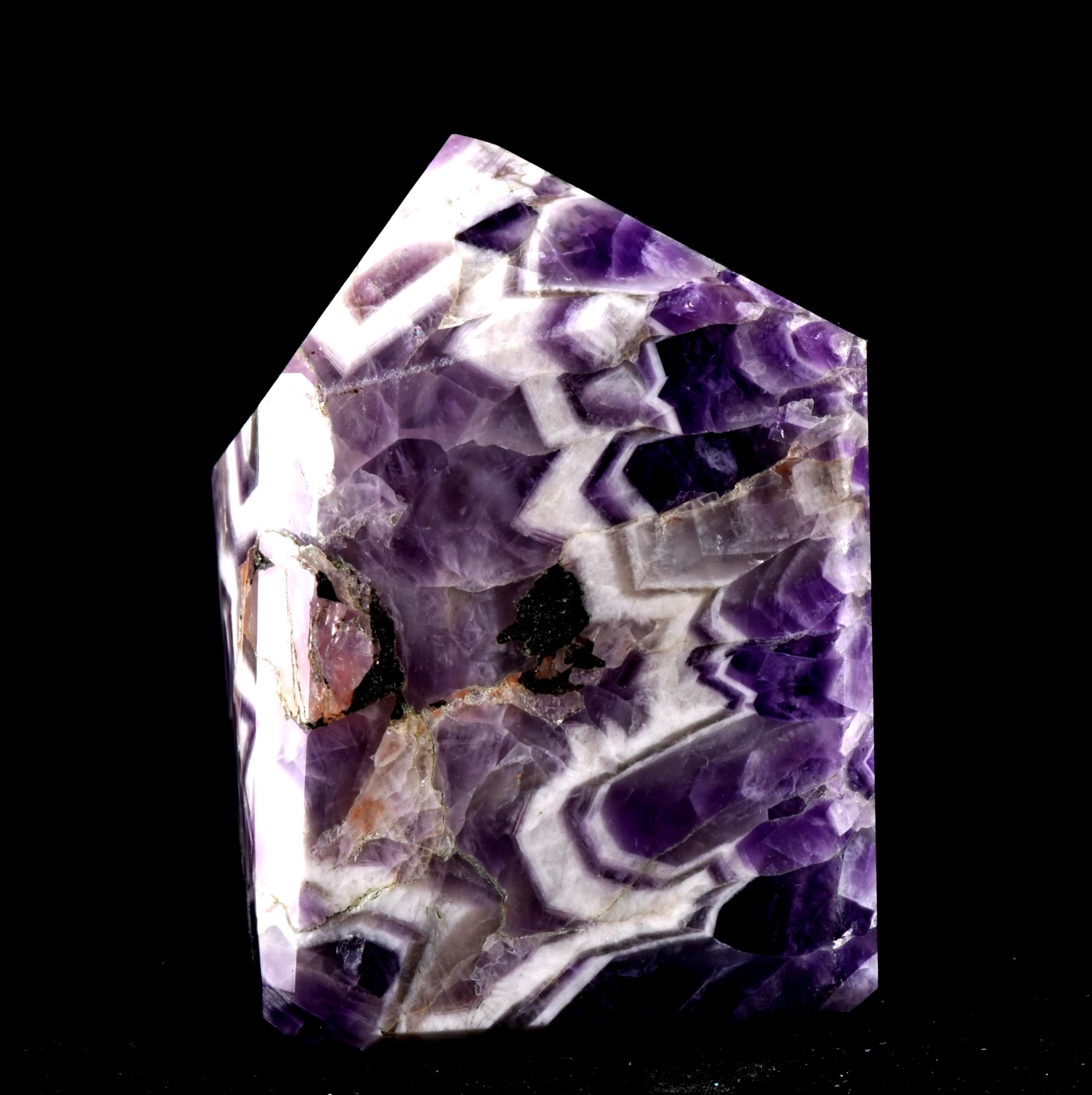 Super seven melody stone  aurolite -23 chevron free form  obelisk 7191