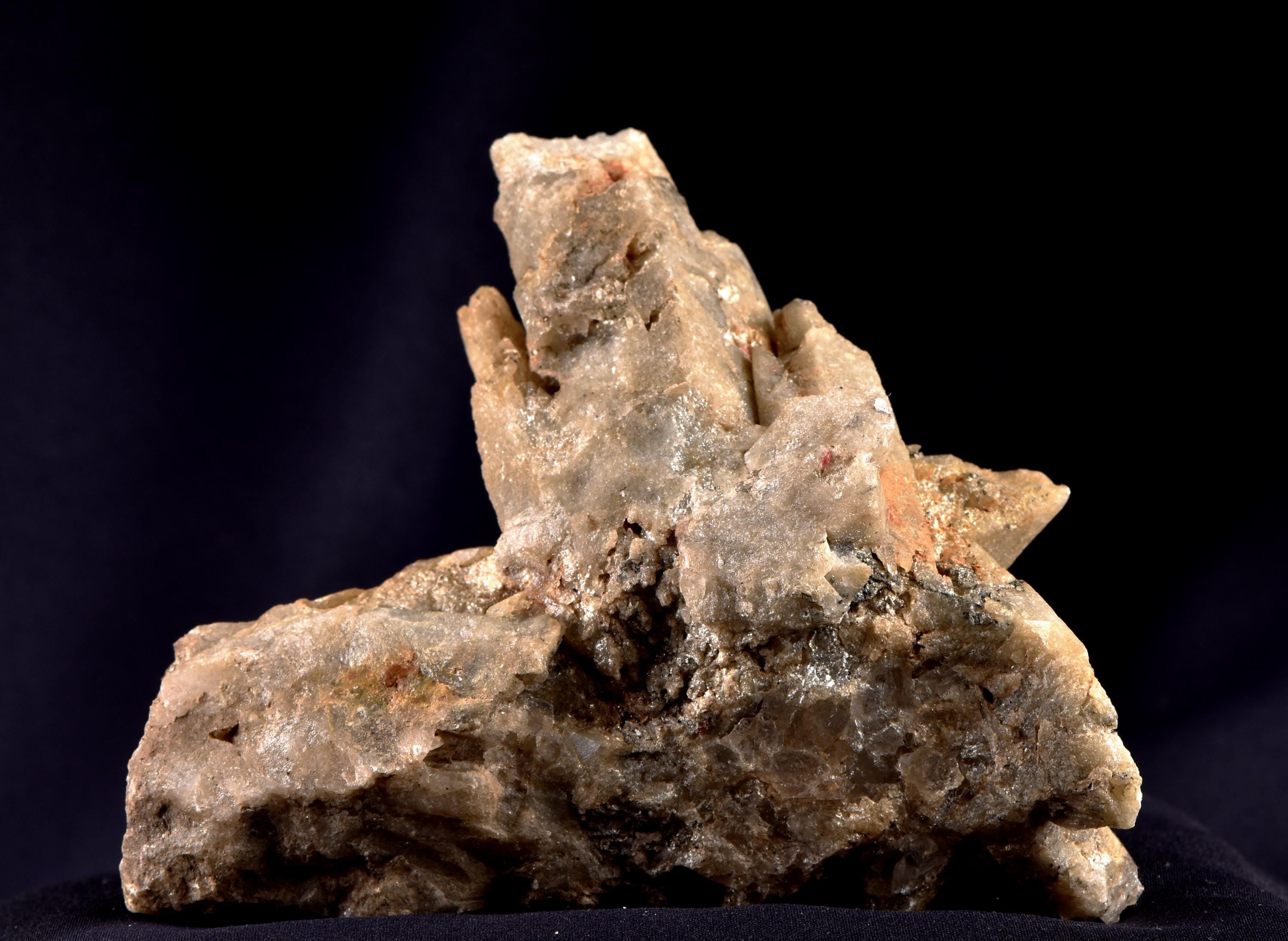 Himalayan green chlorite ice quartz nirvana deep buried in ice growth interference crystal #7999