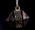 Garnet  Double Terminated polished Pendant  natural  gem  courage and passion #   7983