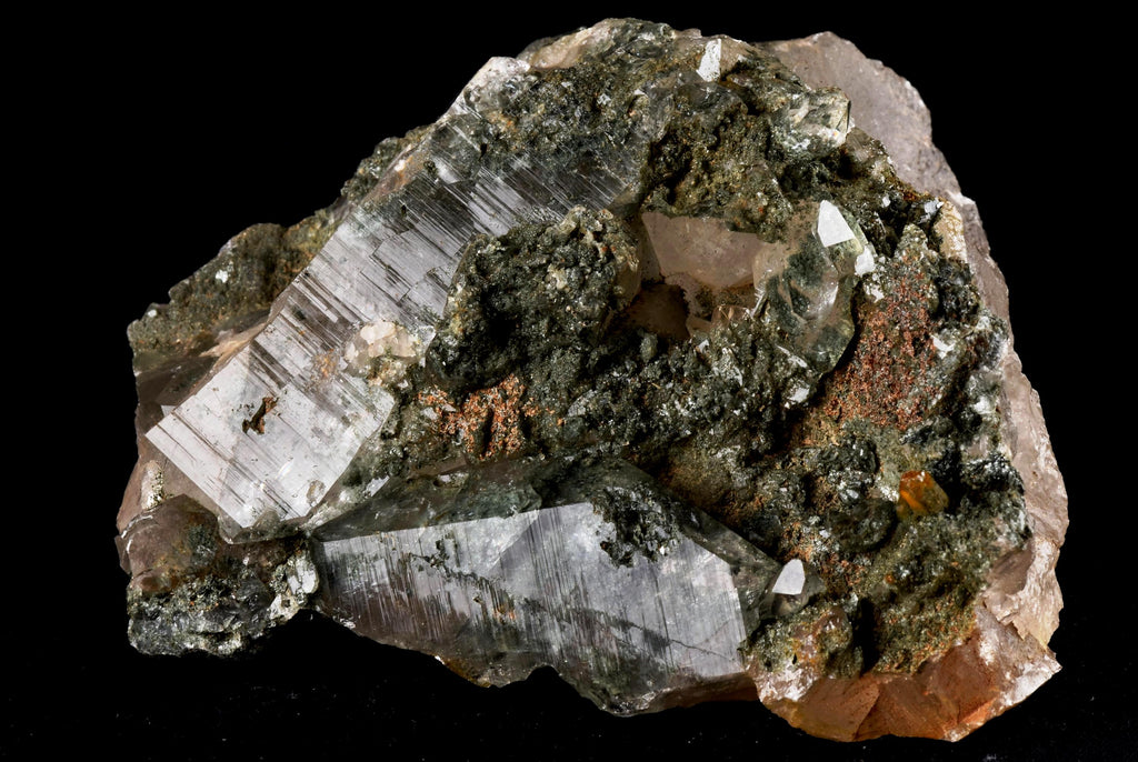 Himalayan Green Chlorite Quartz Crystal Family Flower #7203