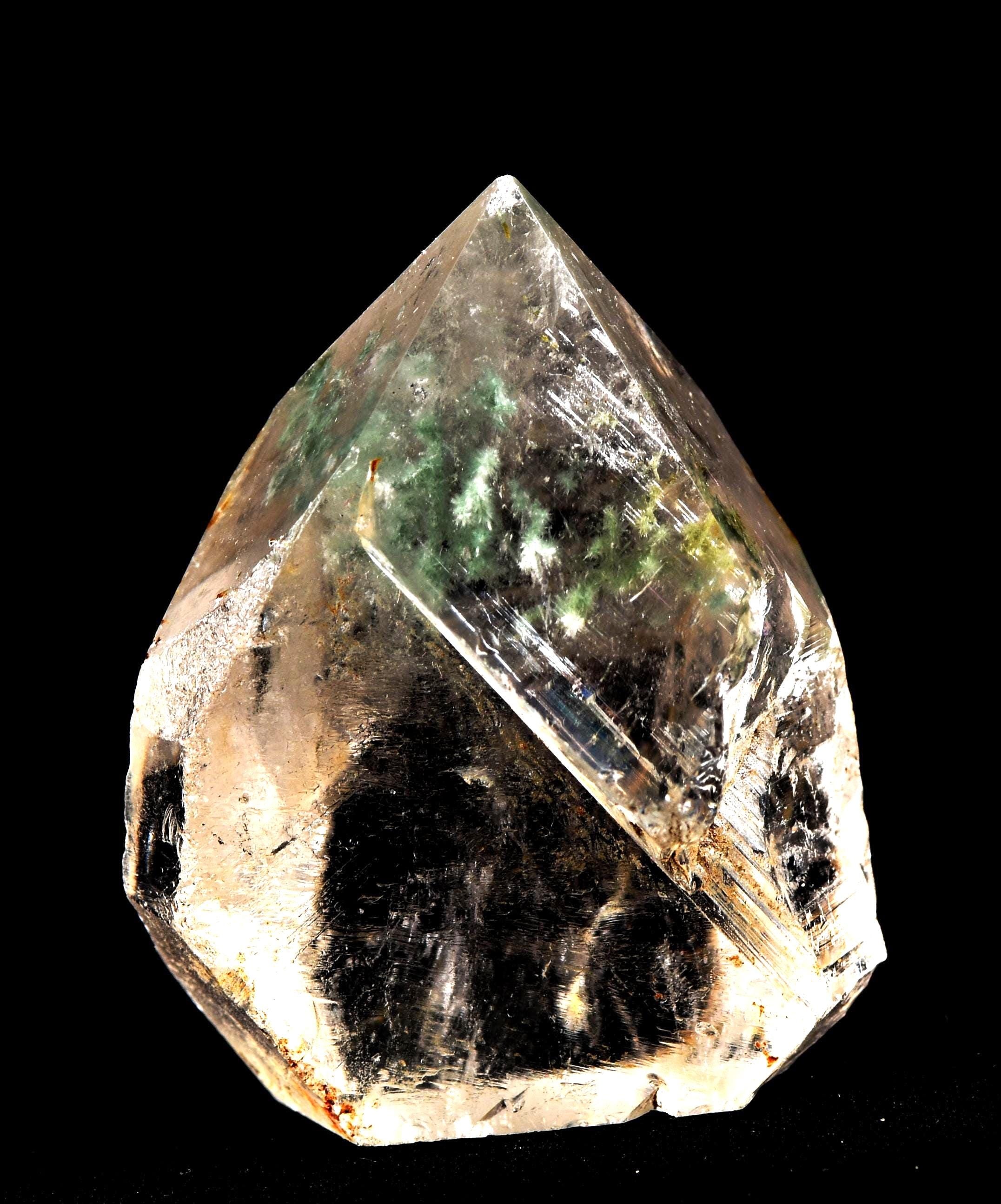 Himalayan green chlorite phantom  flower  purifying, detoxifying cleanse the aura, chakras and energy meridians  Himalayan wisdom   7871