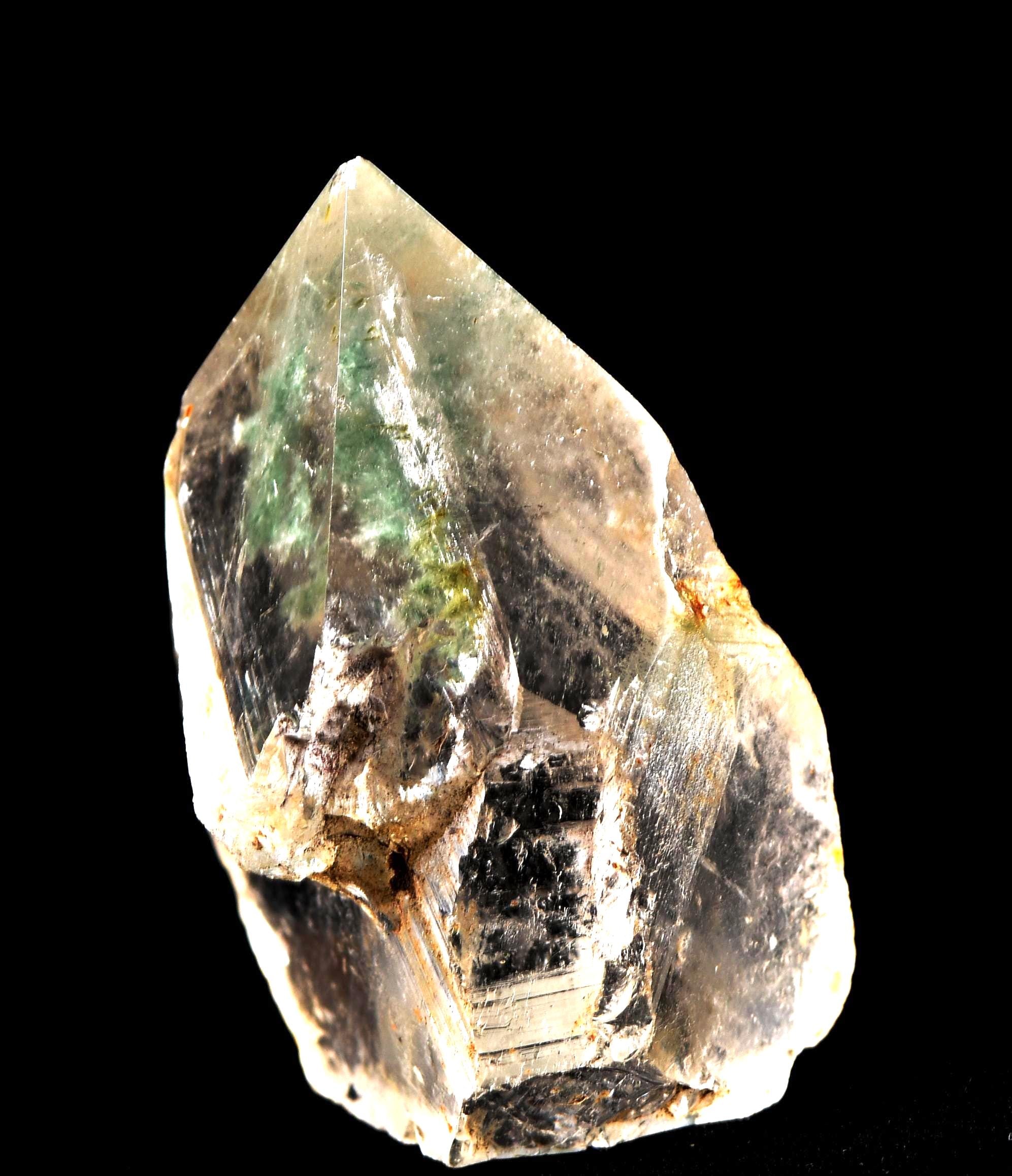 Himalayan green chlorite phantom  flower  purifying, detoxifying cleanse the aura, chakras and energy meridians  Himalayan wisdom   7871