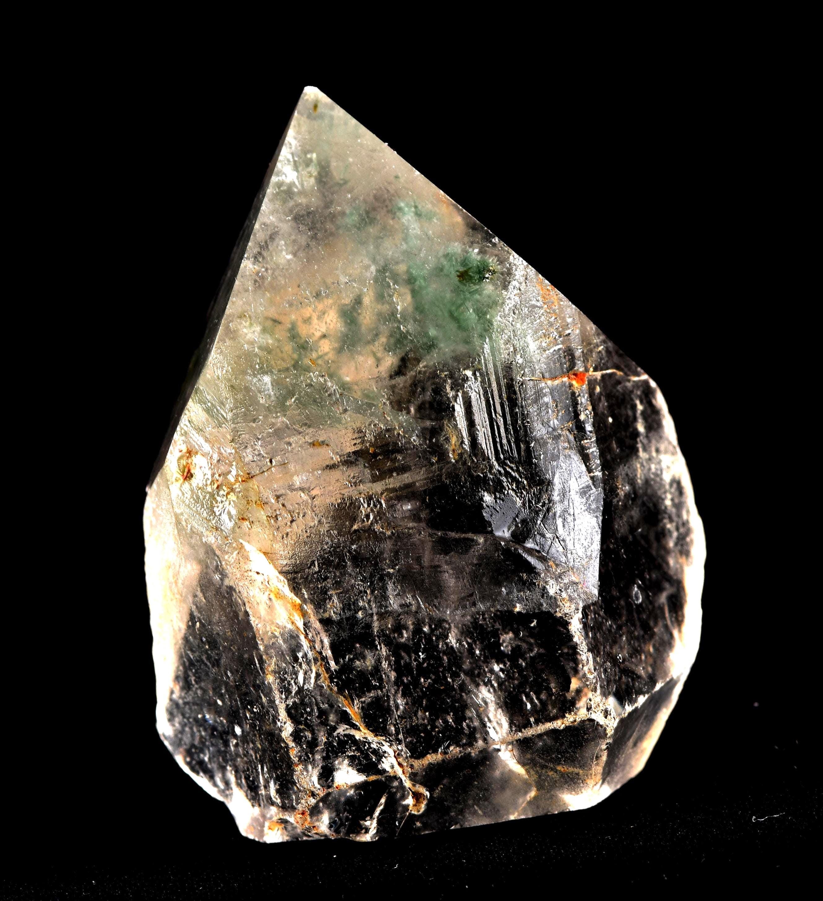 Himalayan green chlorite phantom  flower  purifying, detoxifying cleanse the aura, chakras and energy meridians  Himalayan wisdom   7871