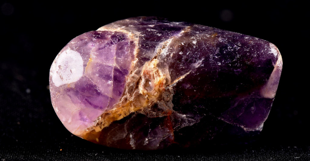 Super seven Melody stone 7 chevron pocket tumble crystal healing reiki chakra psychic abilities spiritual elevation #7195