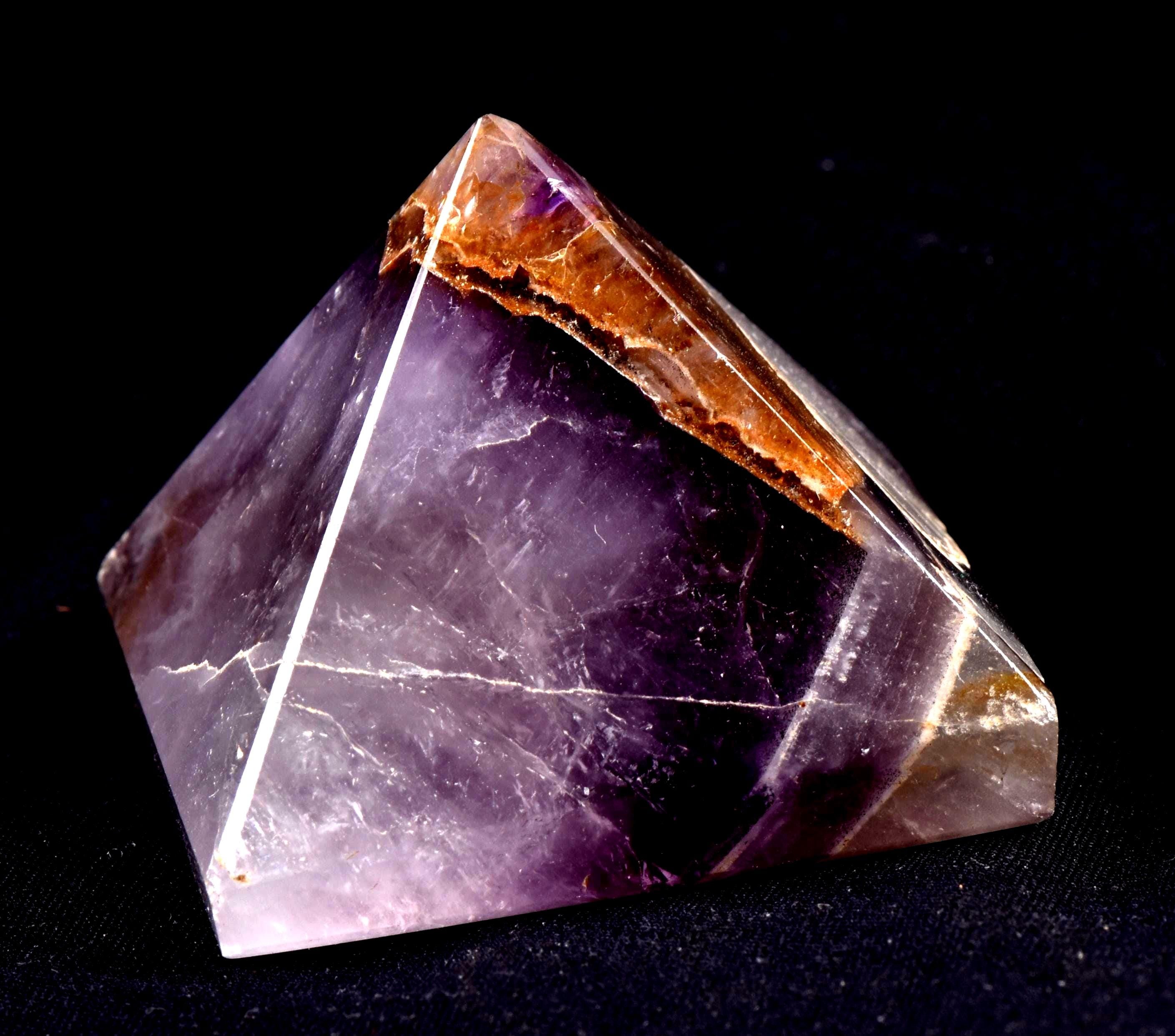 Super seven melody stone  chevron   pyramid  psychic abilities spiritual elevation #8048