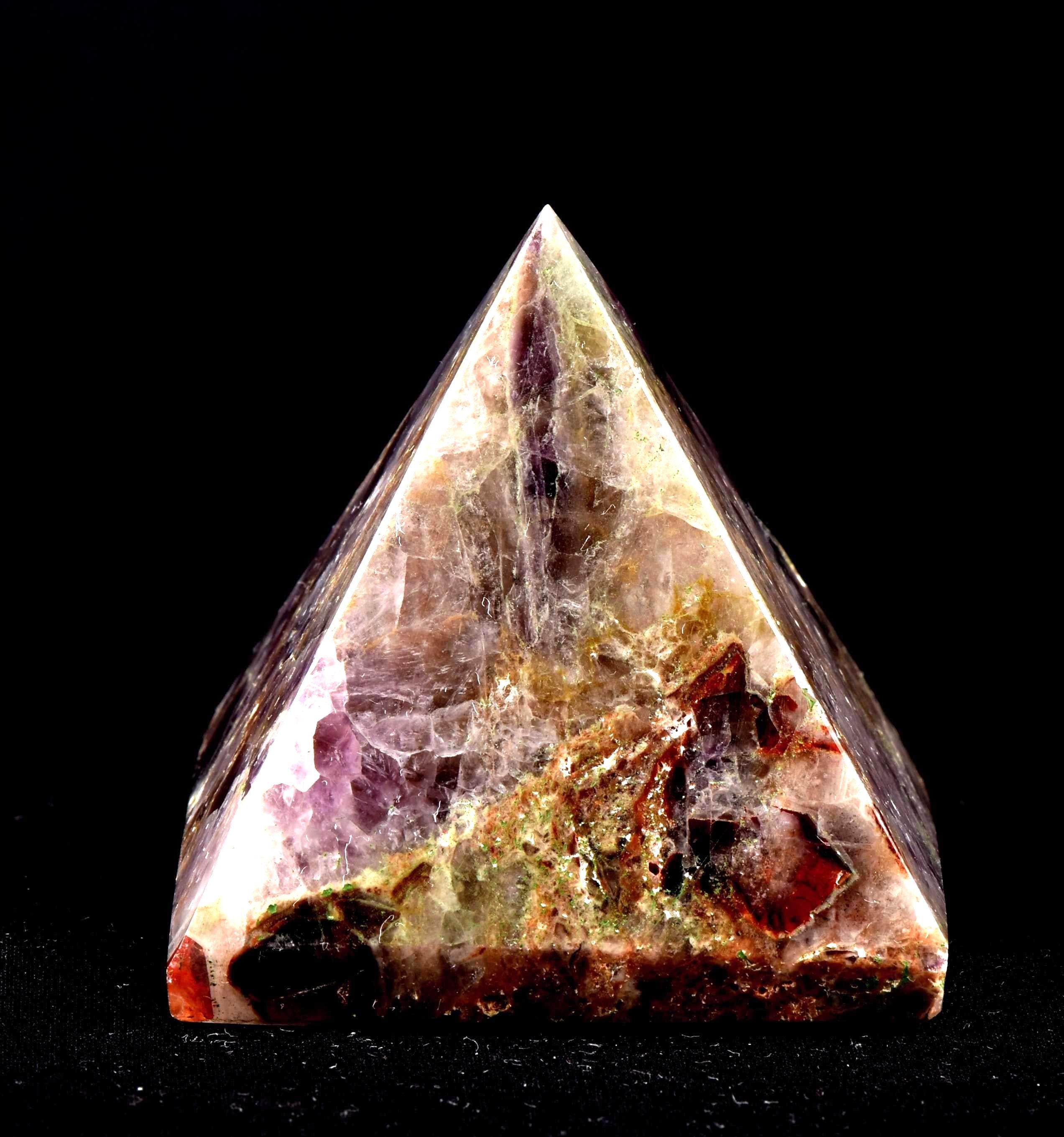 Super seven melody stone  chevron   pyramid  psychic abilities spiritual elevation #7865