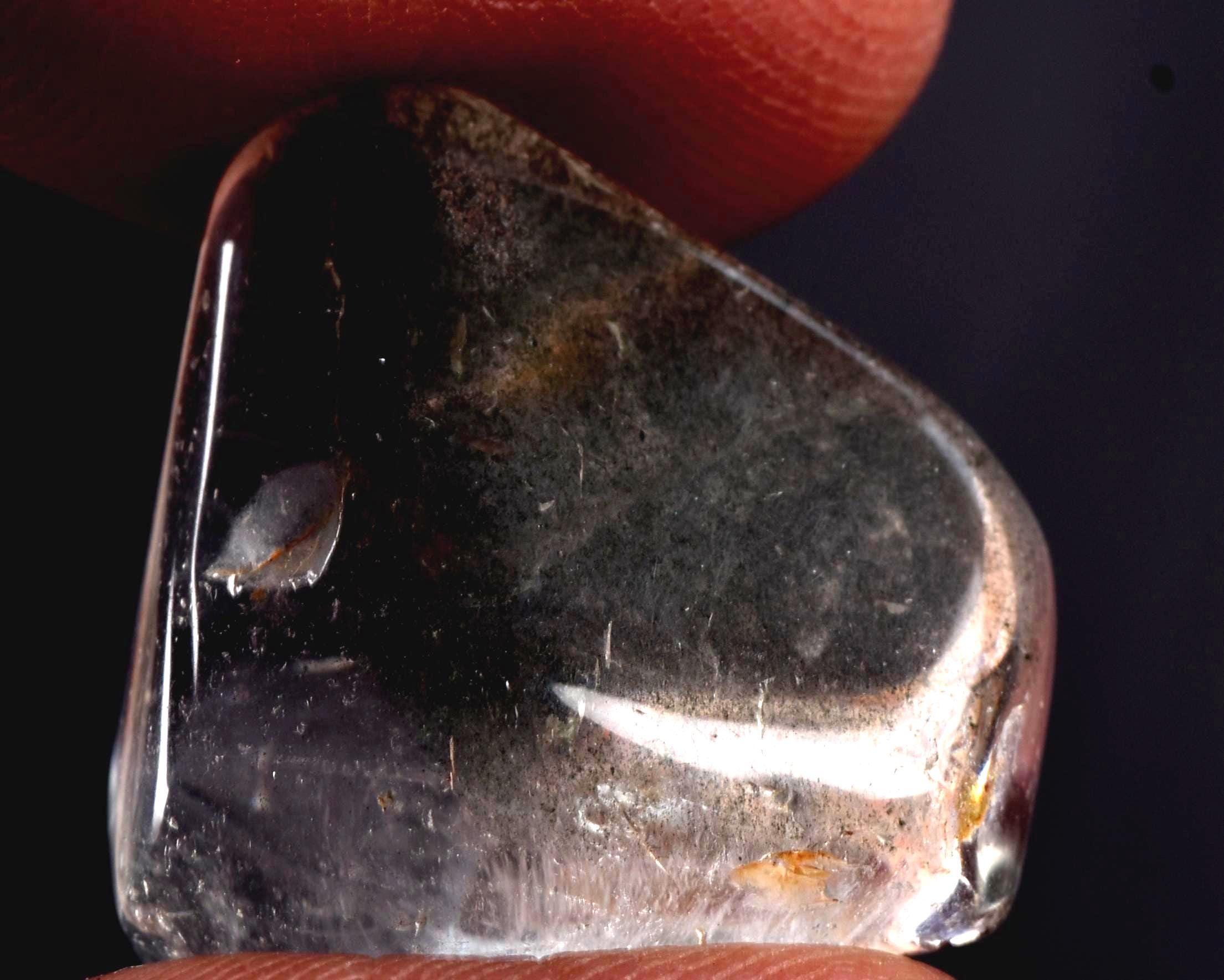 Himalayan green Phantom Chlorite  rainbow crystal   Himalayan wisdom # 7660