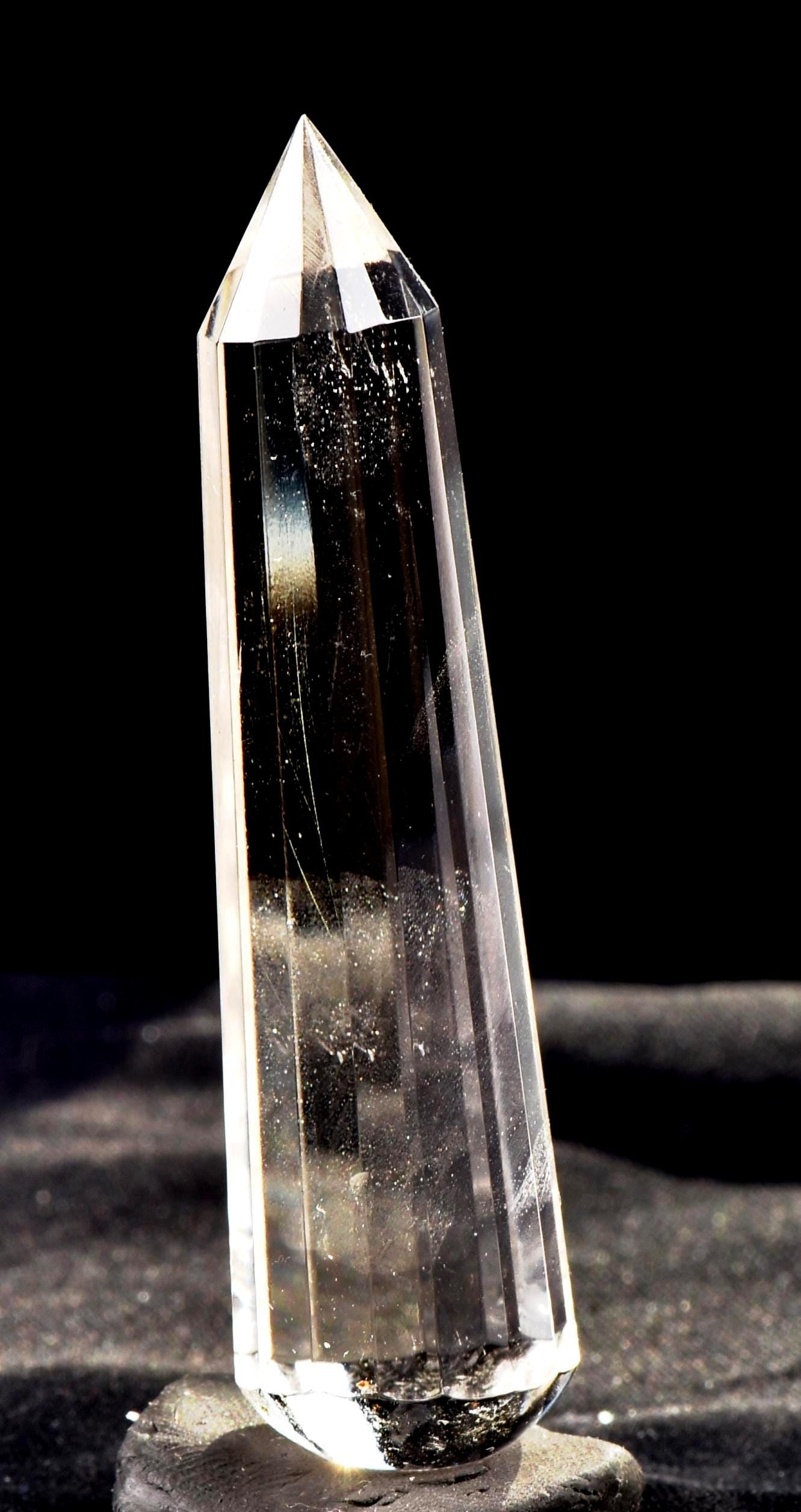 Satyaloka satyamani quartz ''Devic'' 16 sided Massager ''High frequency synergy wand  #7432