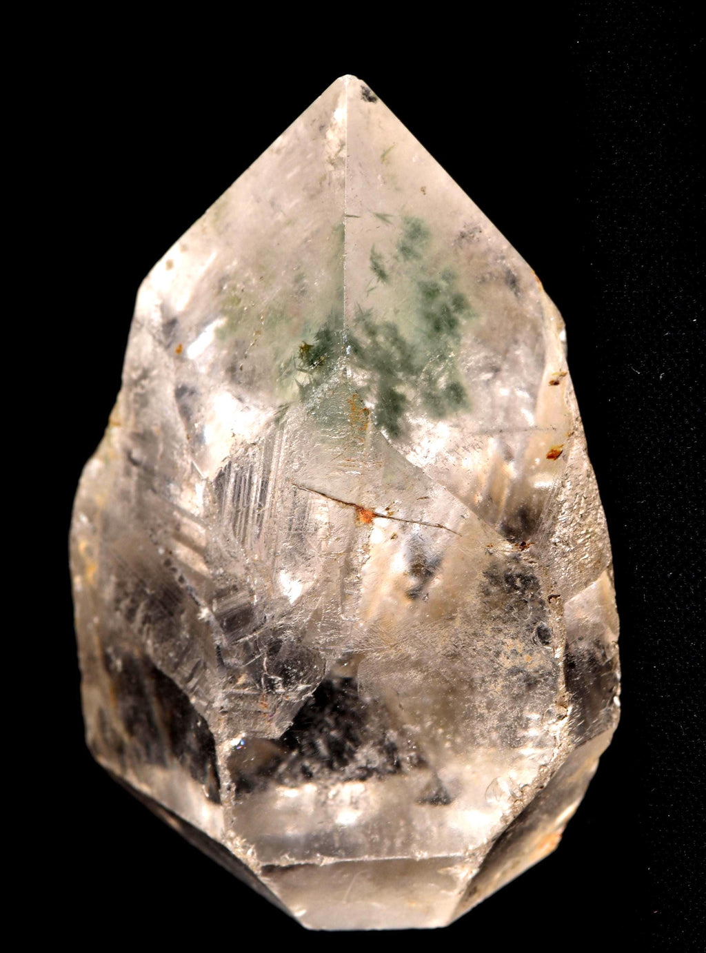 Himalayan green chlorite phantom  flower  purifying, detoxifying cleanse the aura, chakras and energy meridians  Himalayan wisdom   7871