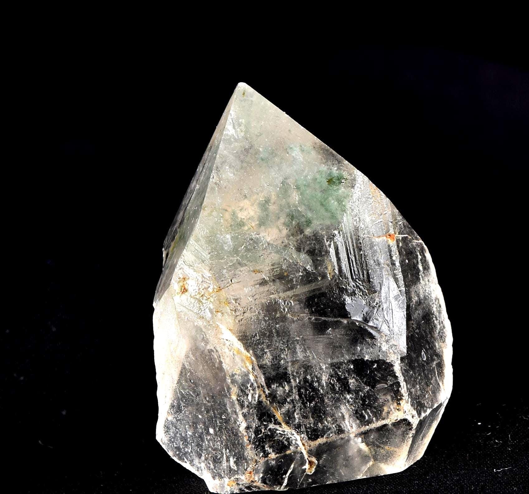 Himalayan green chlorite phantom  flower  purifying, detoxifying cleanse the aura, chakras and energy meridians  Himalayan wisdom   7871