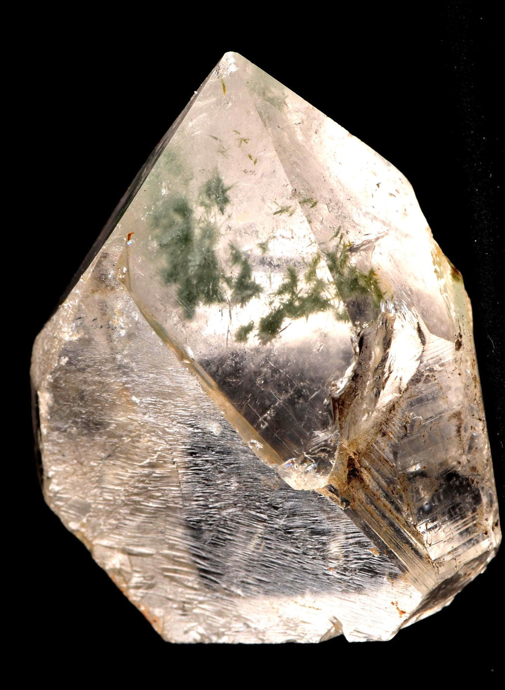 Himalayan green chlorite phantom  flower  purifying, detoxifying cleanse the aura, chakras and energy meridians  Himalayan wisdom   7871