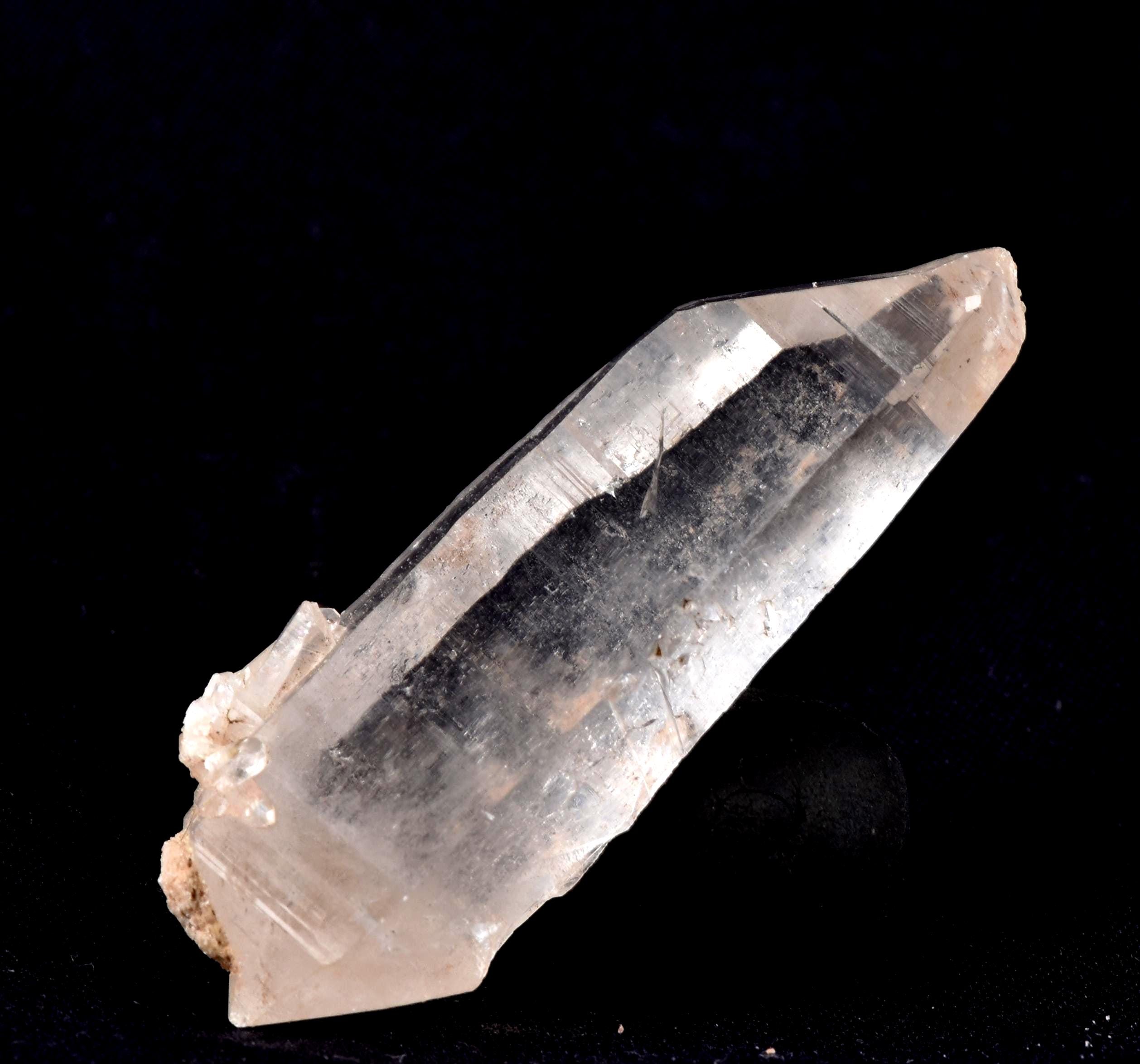 Himalayan silver  crystal rainbows, devic double terminated  special  Himalayan energy #7646