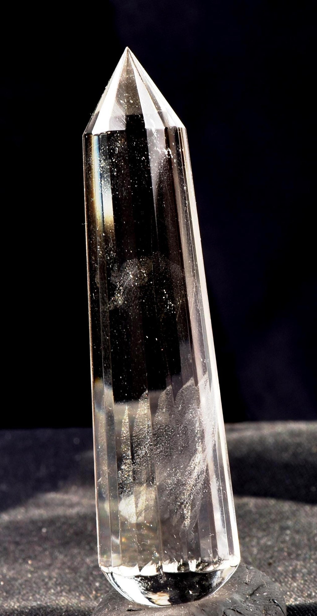 Satyaloka satyamani quartz ''Devic'' 16 sided Massager ''High frequency synergy wand  #7432