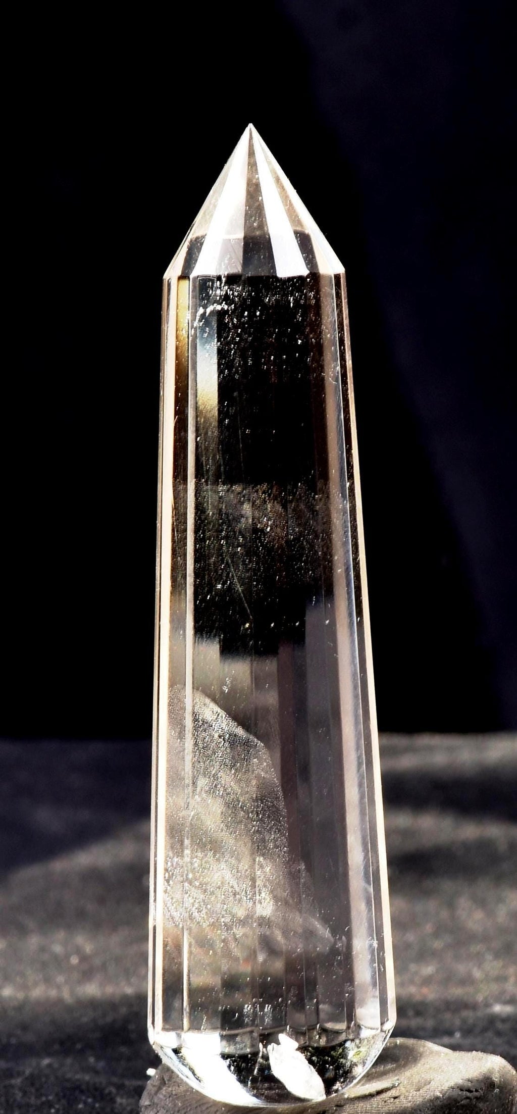 Satyaloka satyamani quartz ''Devic'' 16 sided Massager ''High frequency synergy wand  #7432