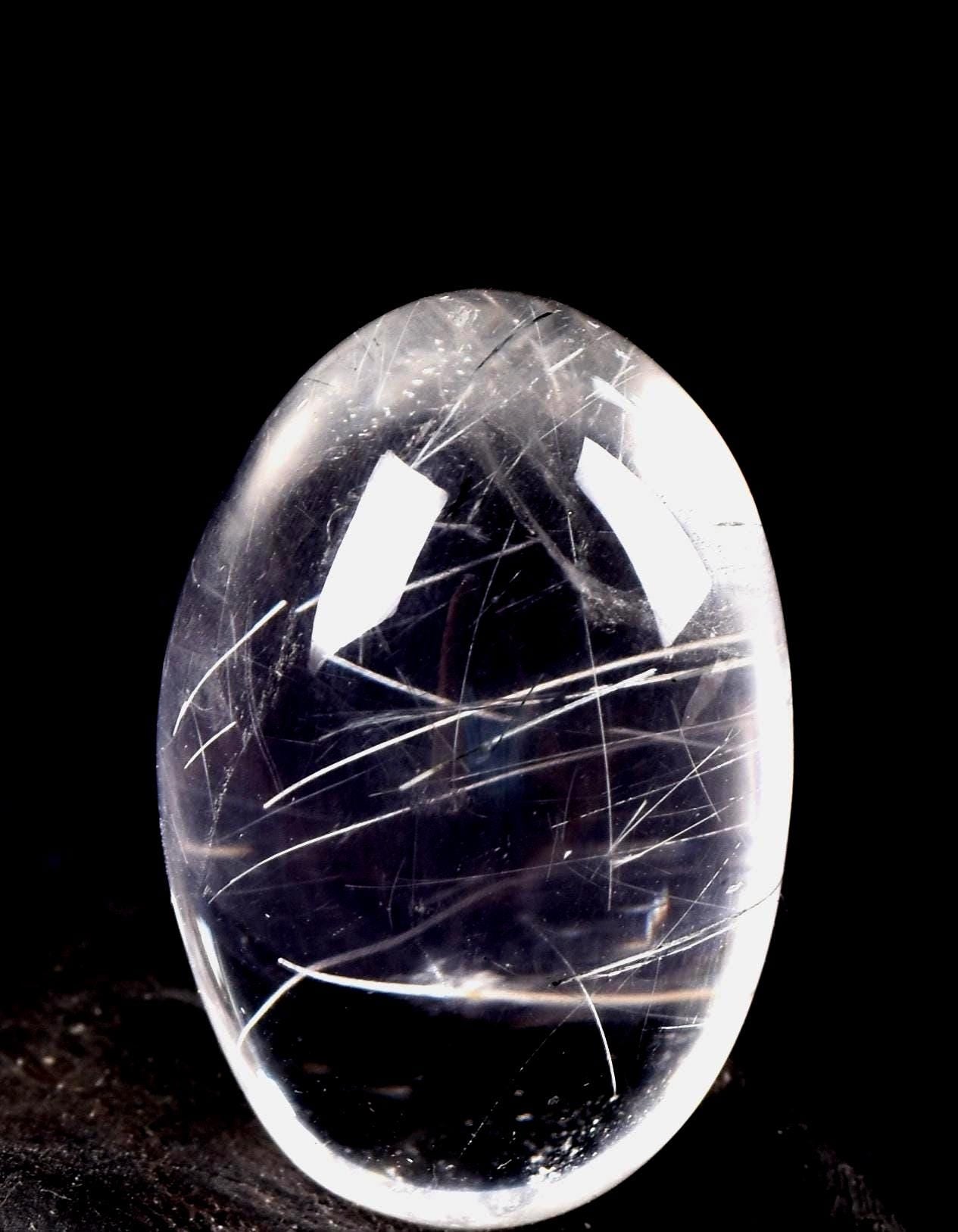 Satyaloka quartz  scrying devic silver rutile  lingam High frequency synergy 12 crystal ''sat-chit -ananda    7711
