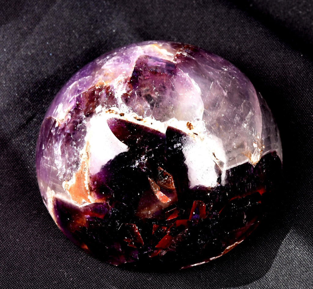 Super seven melody stone  chevron  bowl   psychic abilities spiritual elevation   8083