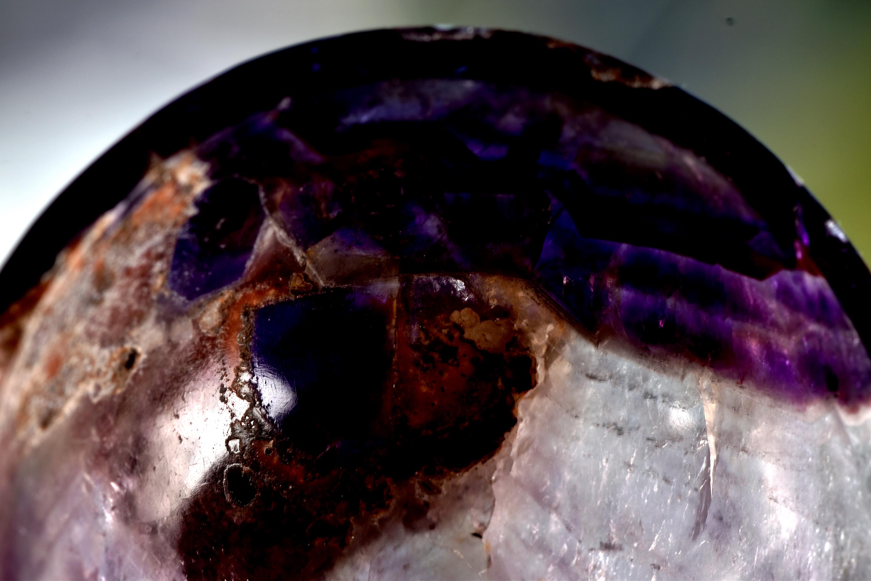 Super seven melody stone  chevron  bowl   psychic abilities spiritual elevation   8083