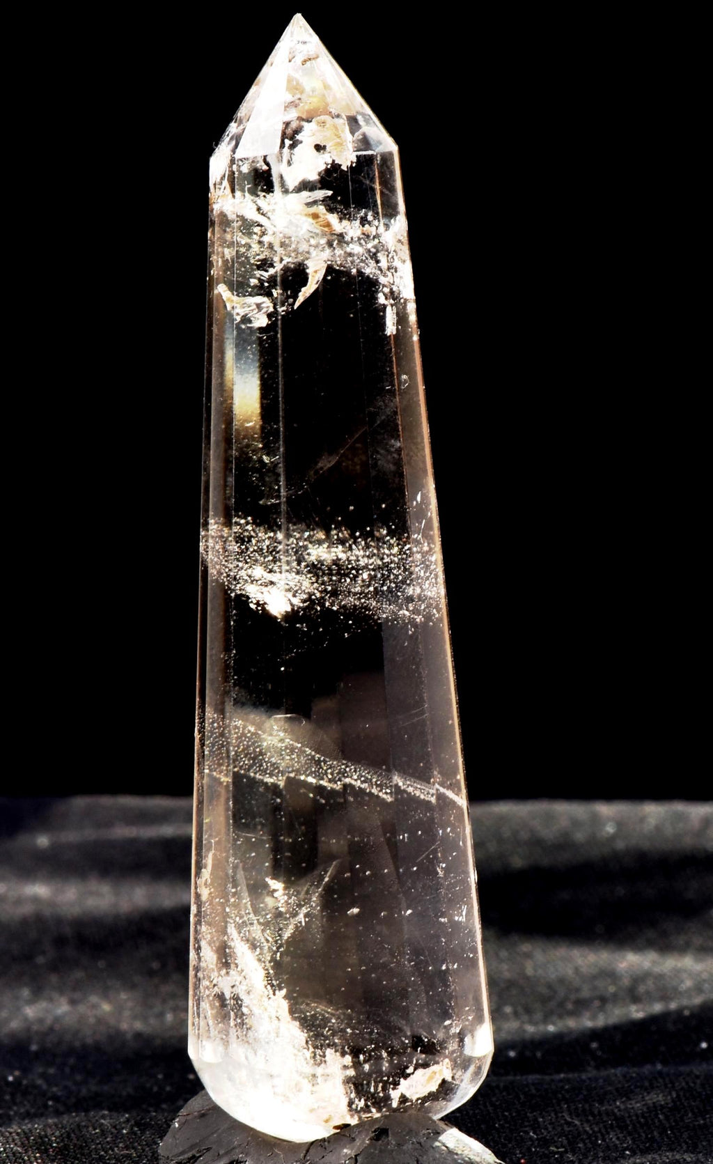 Satyaloka satyamani quartz ''Devic'' 16 sided Massager ''High frequency synergy wand  #7427