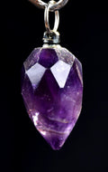 Super seven melody stone  chevron faceted grape  pendant  psychic abilities spiritual elevation   7498