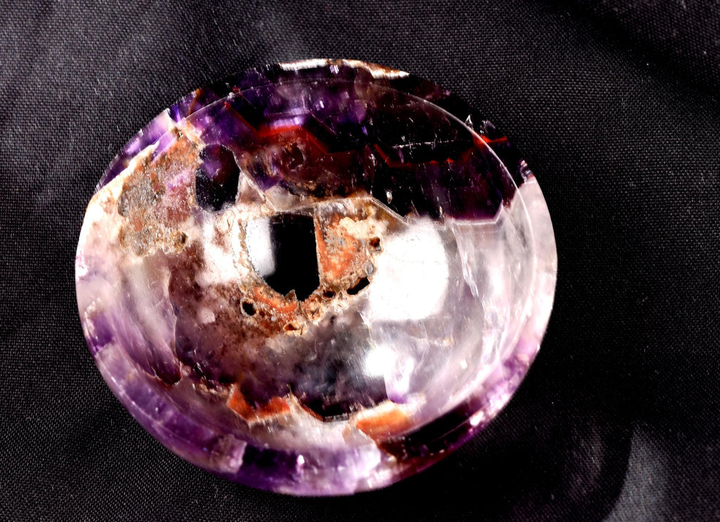 Super seven melody stone  chevron  bowl   psychic abilities spiritual elevation   8083