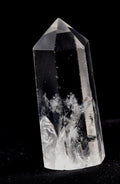 Satyaloka  quartz  8 sided obelisk rainbow  wand  High frequency synergy 12 crystal #8121