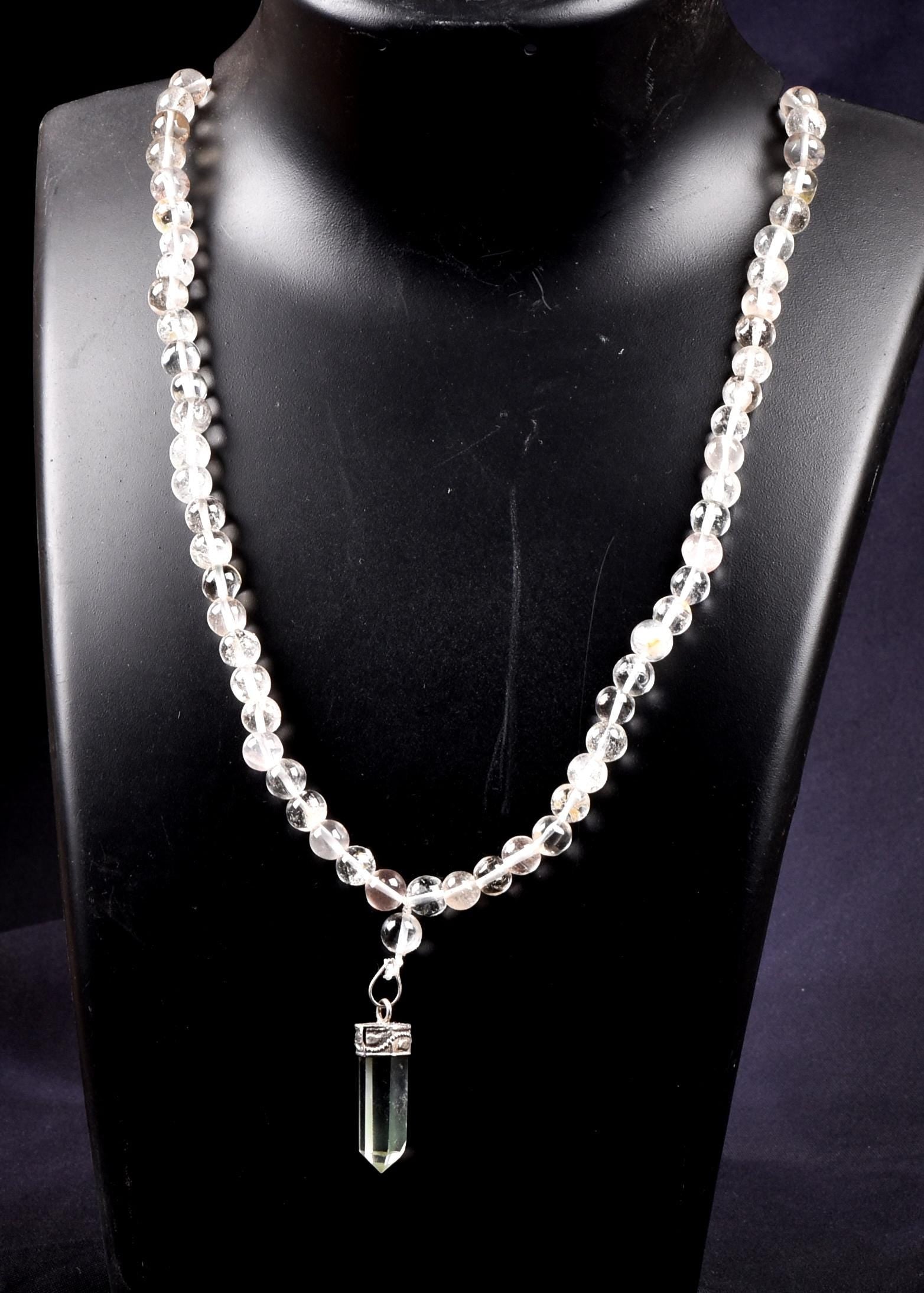 Satyaloka satyamani 108 beads rosary/necklace with satyaloka   pendant  synergy 12  #8141