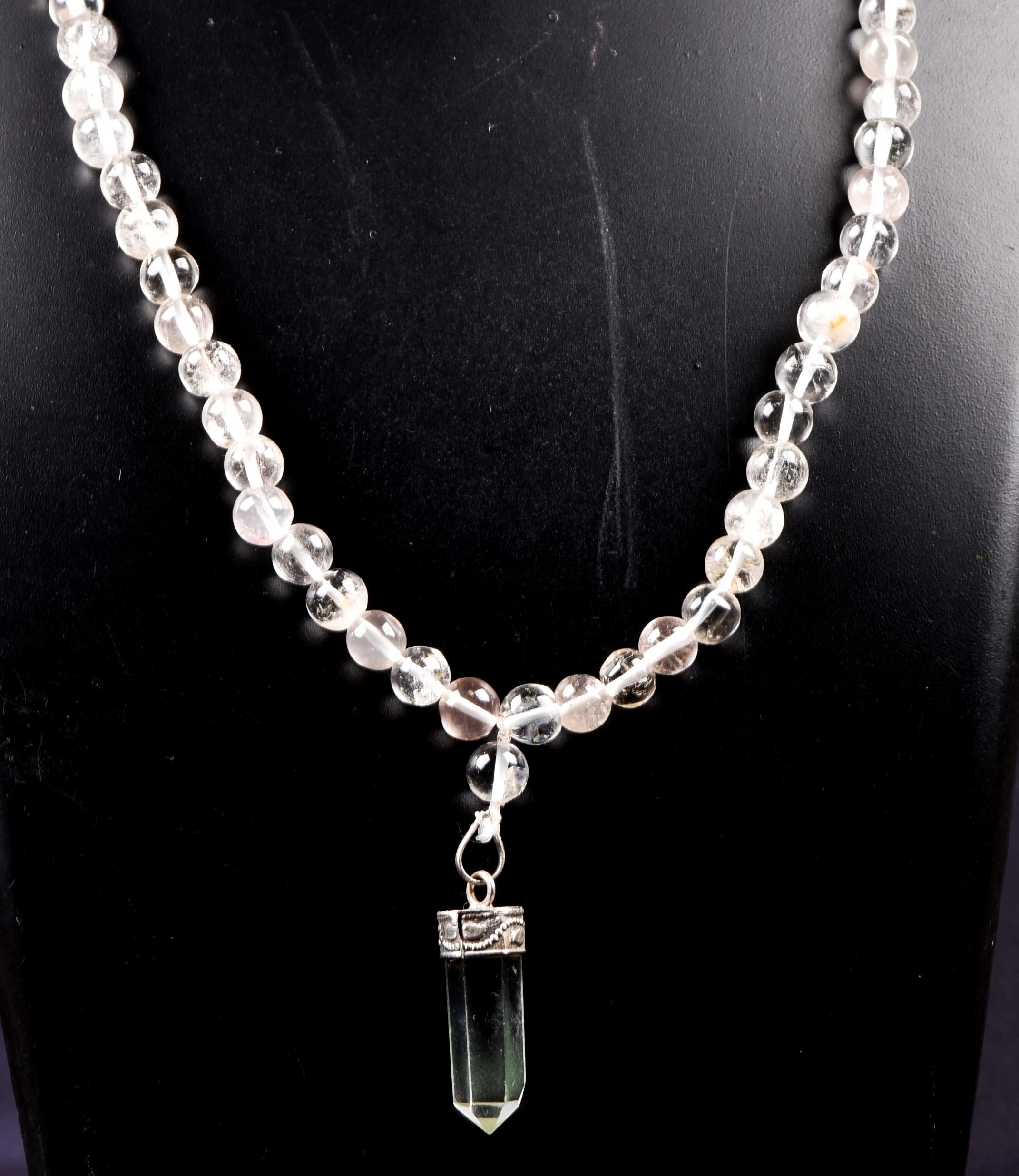 Satyaloka satyamani 108 beads rosary/necklace with satyaloka   pendant  synergy 12  #8141
